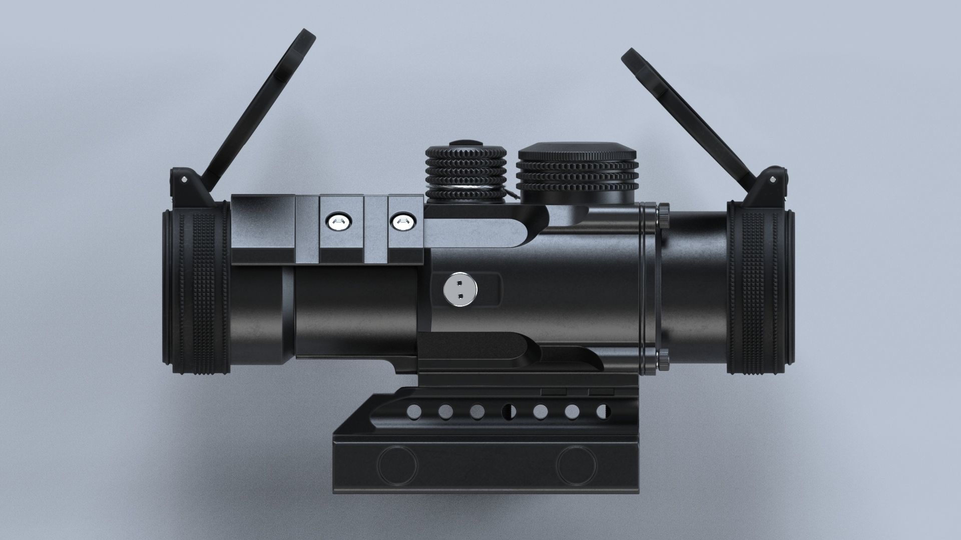 Vortex Spitfire 3x Prism Scope - High-poly 3D model_5