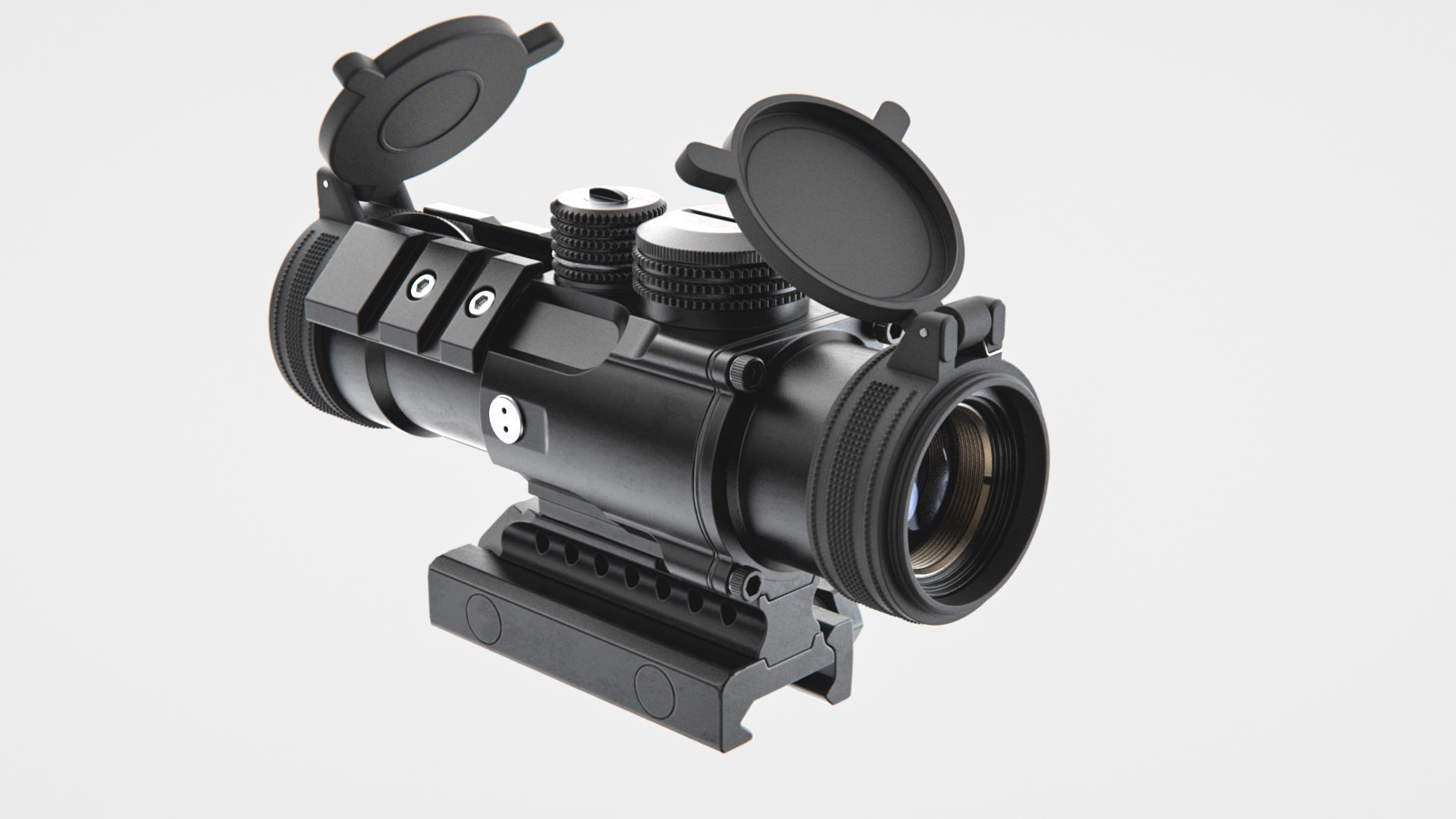 Vortex Spitfire 3x Prism Scope - High-poly 3D model_2