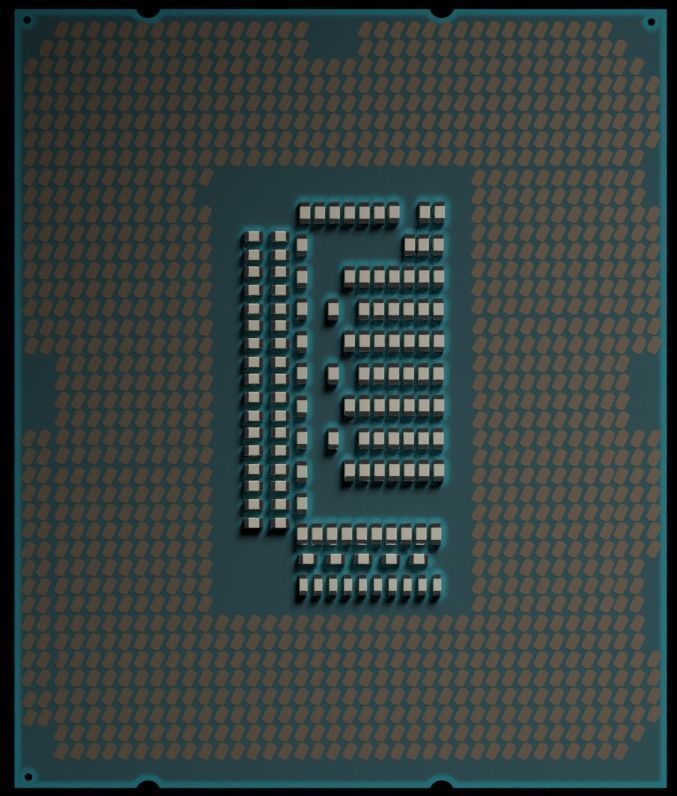 Intel CPU i7 13700k Free low-poly 3D model_1