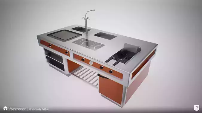 PIANO - COOKING RANG - KITCHEN - CAPIC