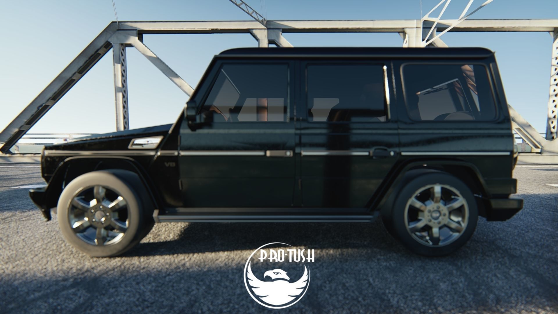 Mercedes G-class 3D model_1
