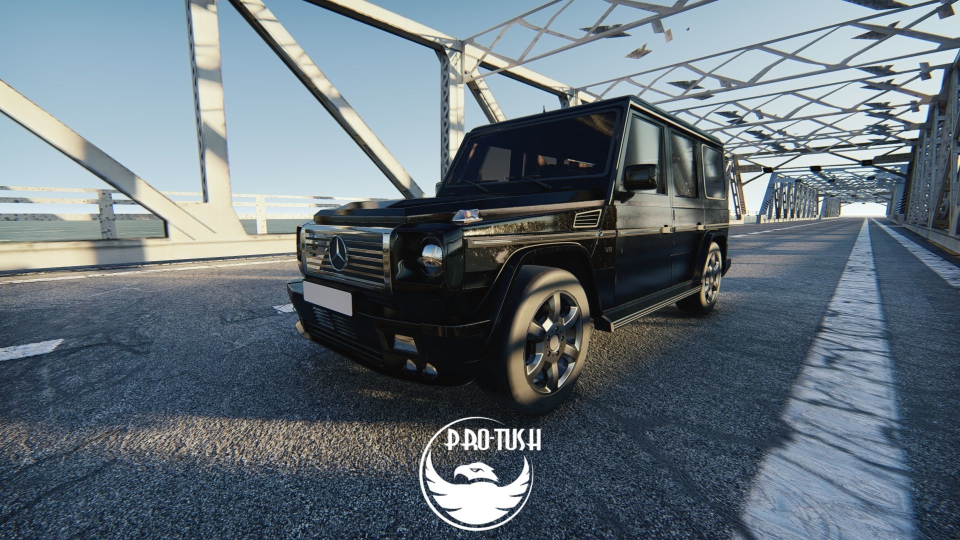 Mercedes G-class 3D model_2