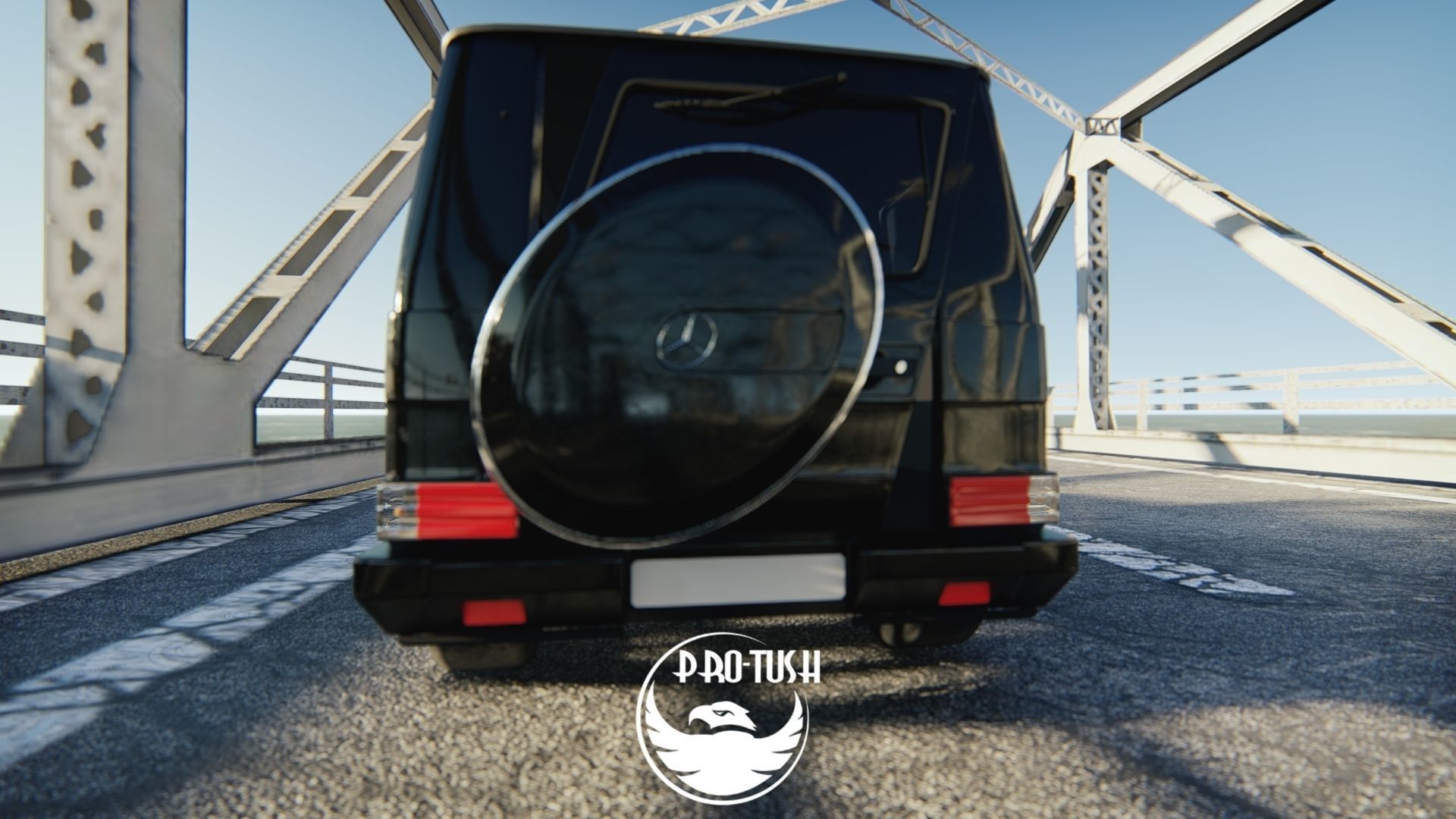 Mercedes G-class 3D model_5