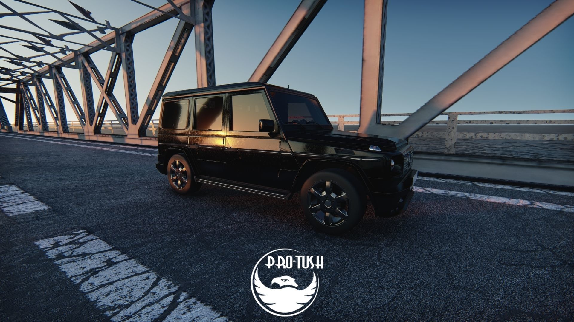 Mercedes G-class 3D model_7