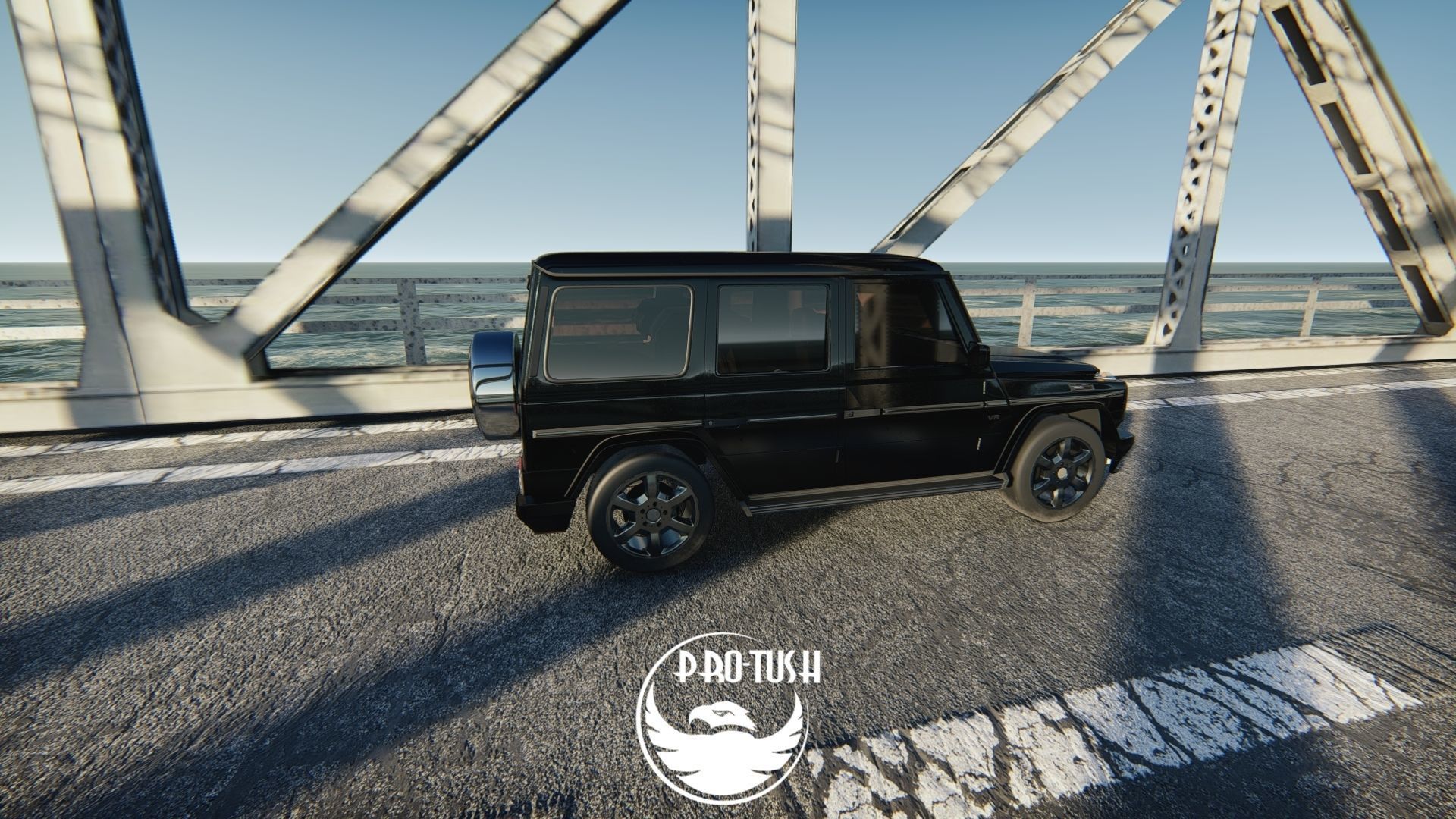 Mercedes G-class 3D model_8