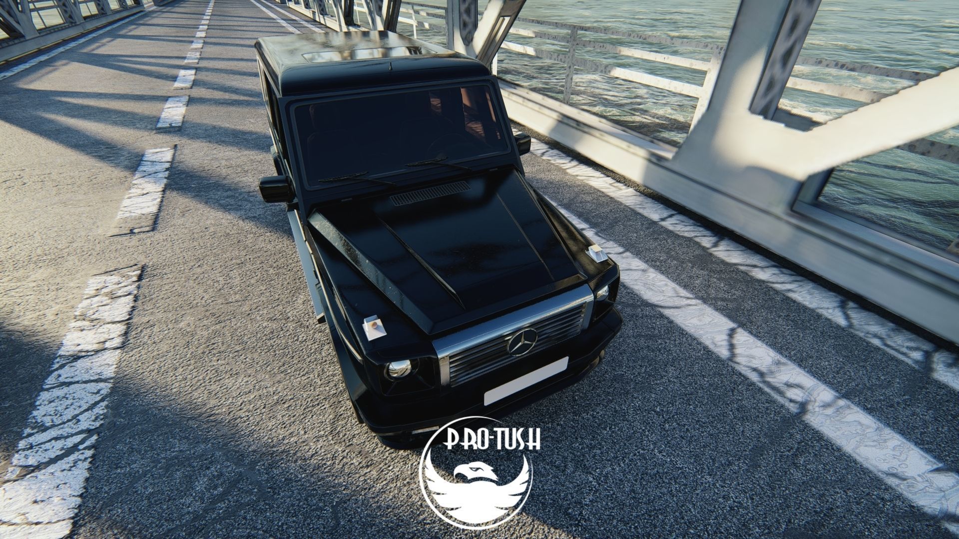 Mercedes G-class 3D model_4