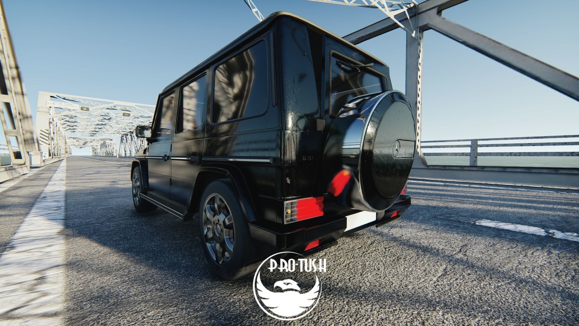 Mercedes G-class 3D model_6