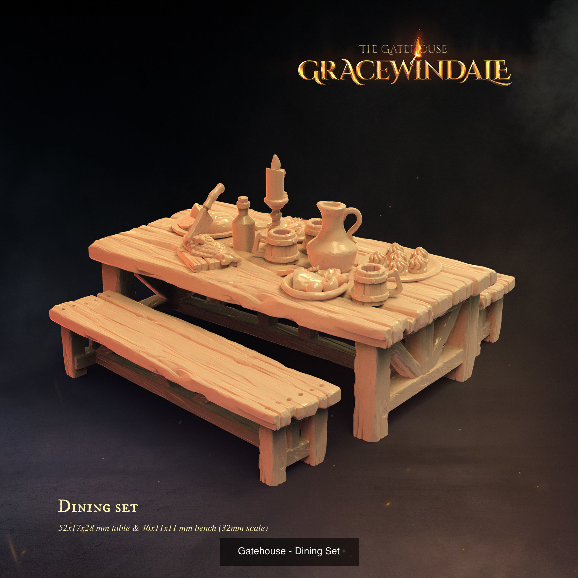 Tavern Chattels 3D Model Collection_16