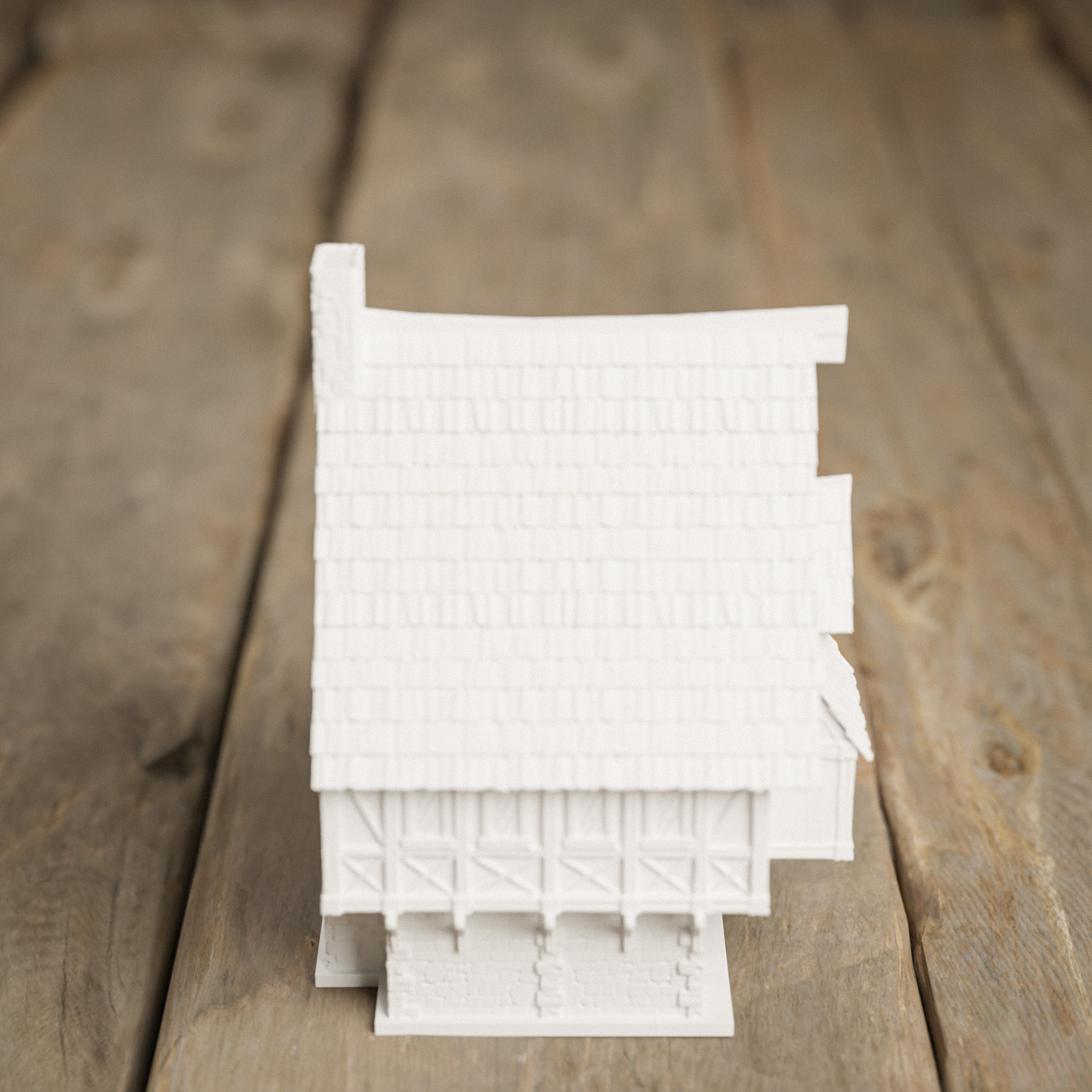 STYLIZED MEDIEVAL BUILDING PRINTABLE PACK 3D print model_15