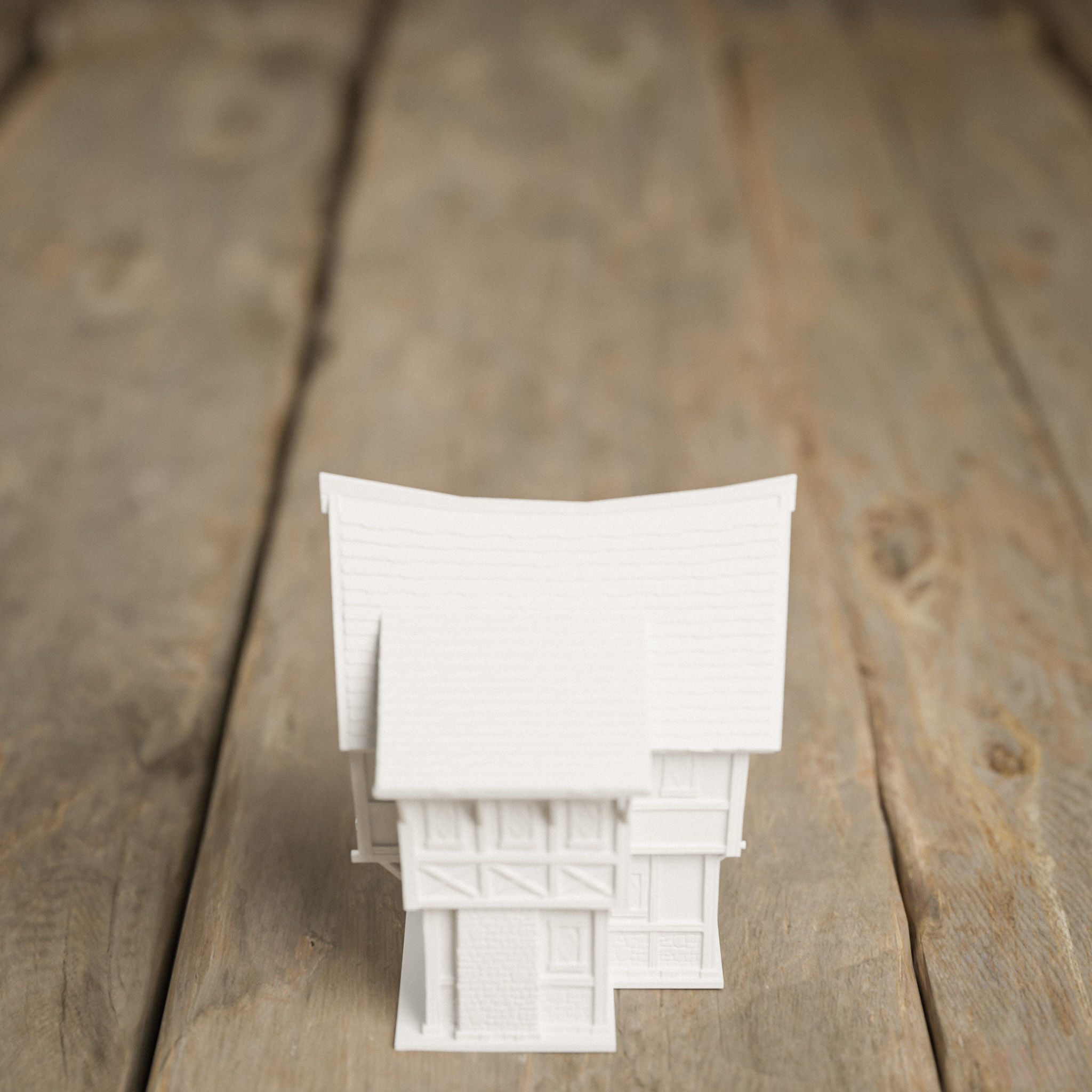 STYLIZED MEDIEVAL BUILDING PRINTABLE PACK 3D print model_8