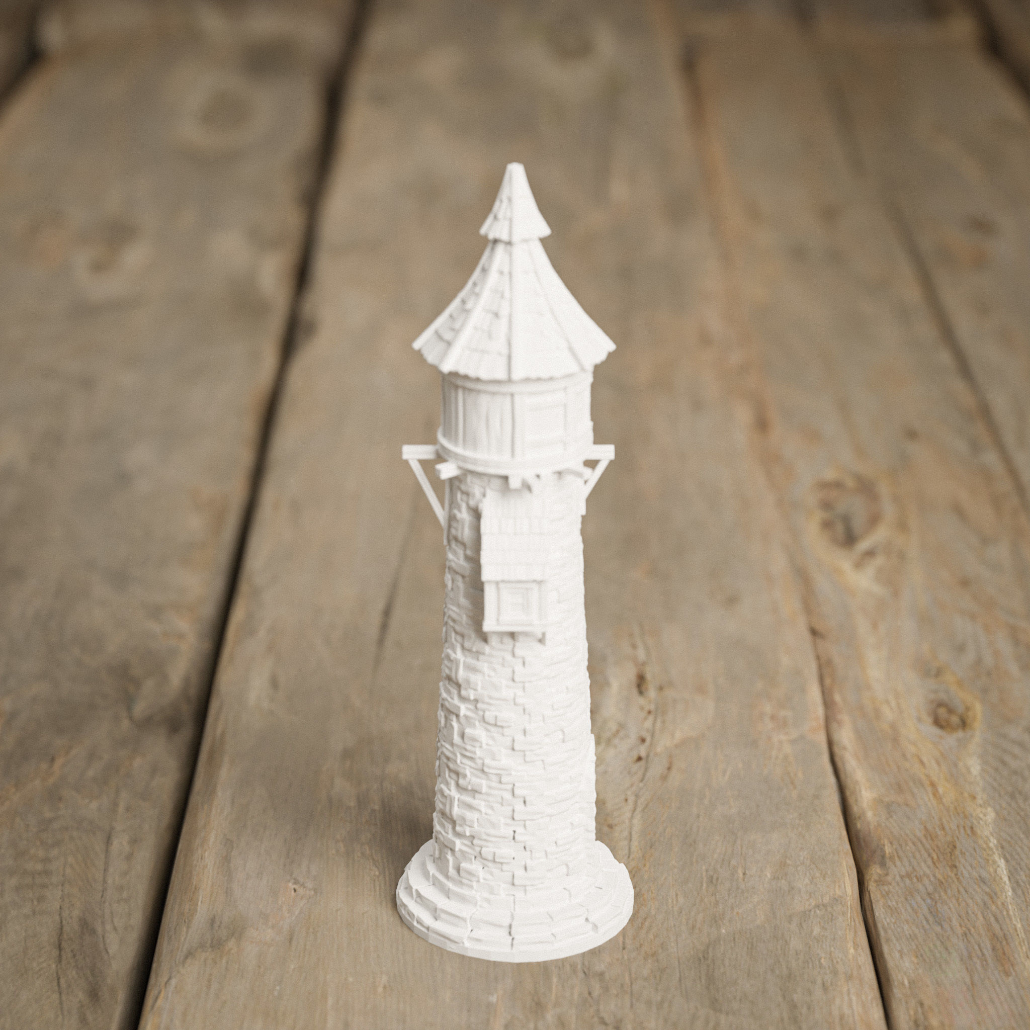 STYLIZED MEDIEVAL BUILDING PRINTABLE PACK 3D print model_43
