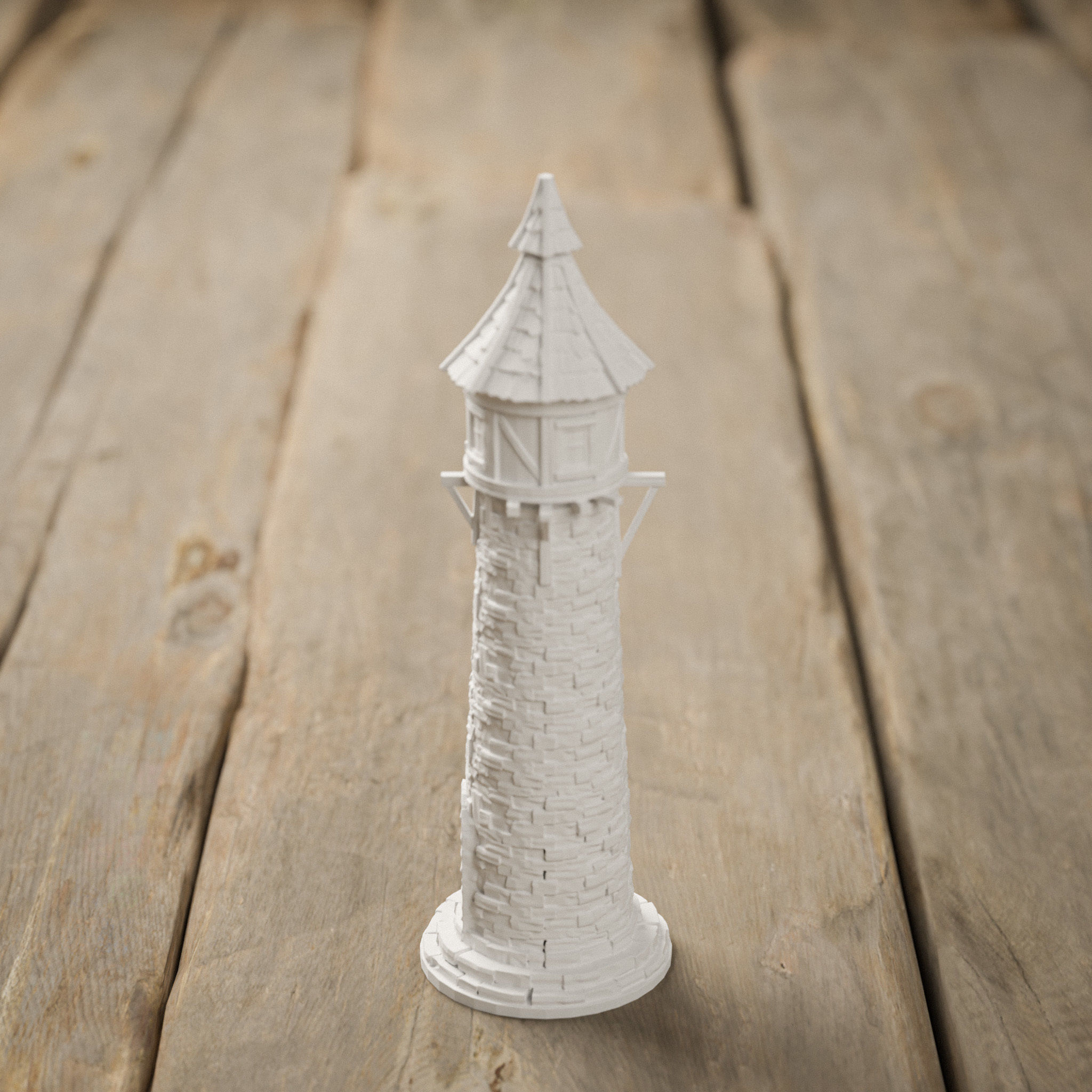 STYLIZED MEDIEVAL BUILDING PRINTABLE PACK 3D print model_39