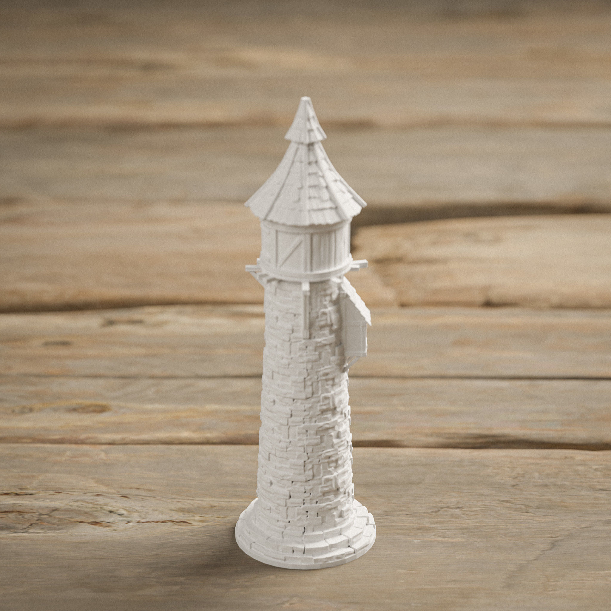 STYLIZED MEDIEVAL BUILDING PRINTABLE PACK 3D print model_41