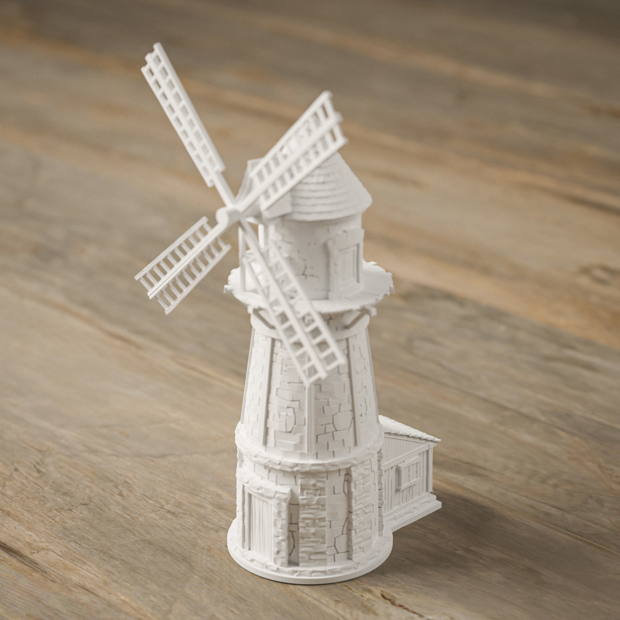 STYLIZED MEDIEVAL BUILDING PRINTABLE PACK 3D print model_45