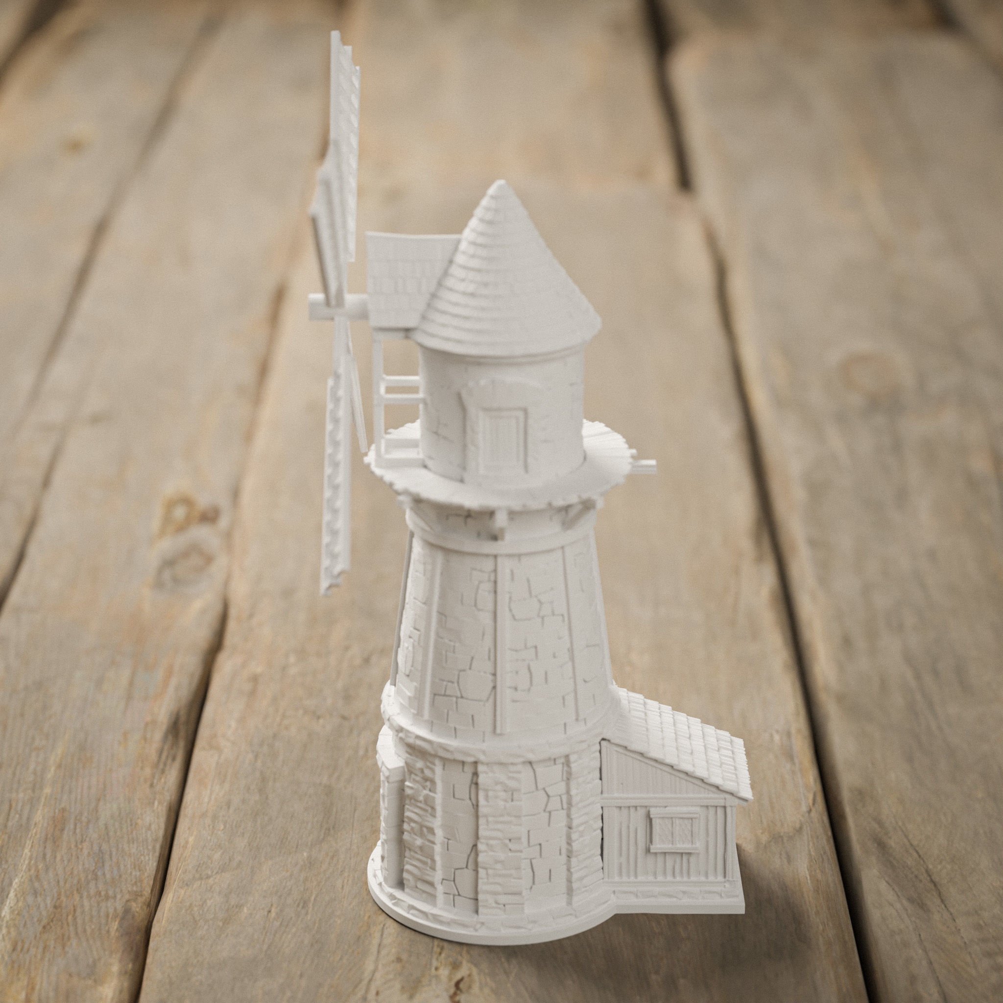 STYLIZED MEDIEVAL BUILDING PRINTABLE PACK 3D print model_46