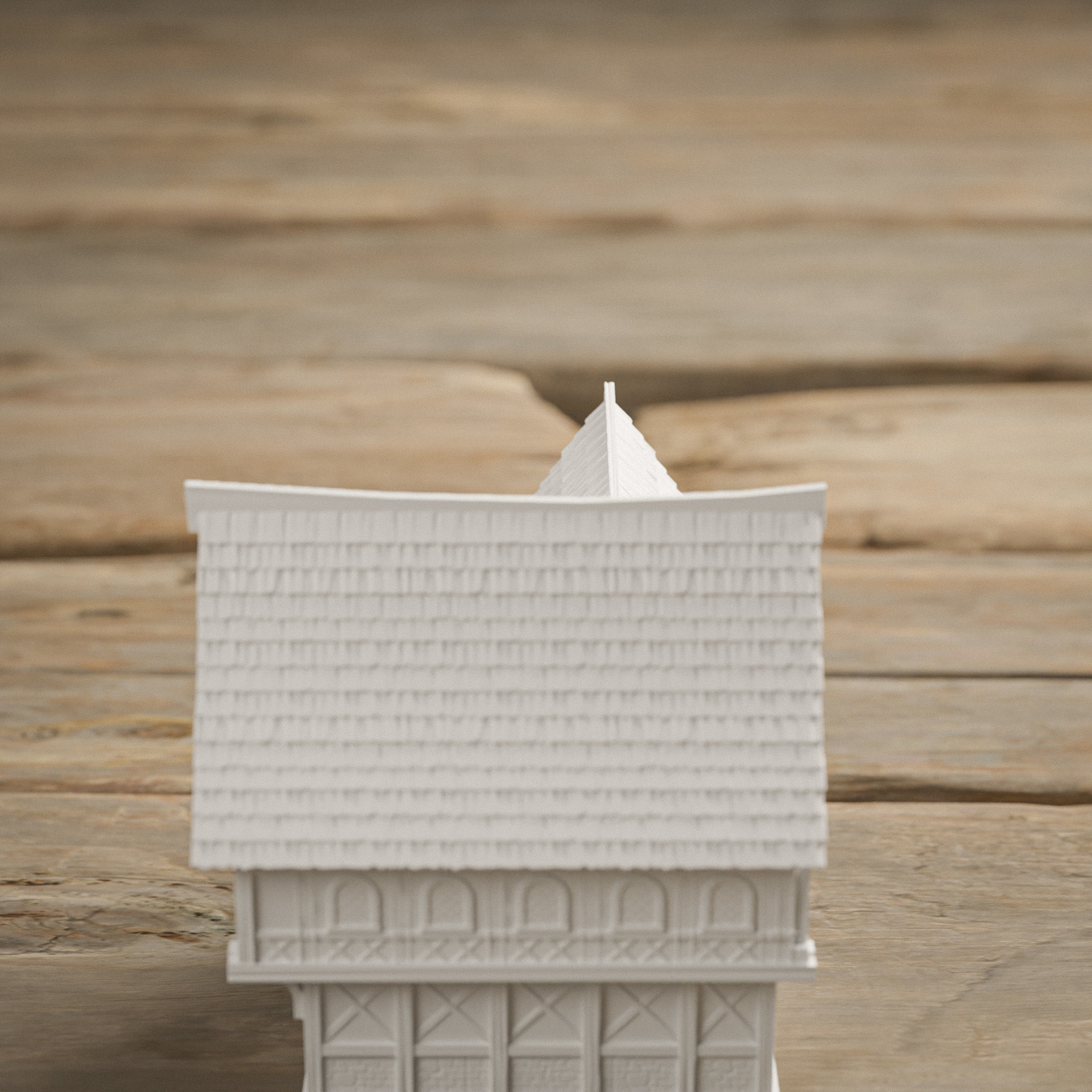 STYLIZED MEDIEVAL BUILDING PRINTABLE PACK 3D print model_55