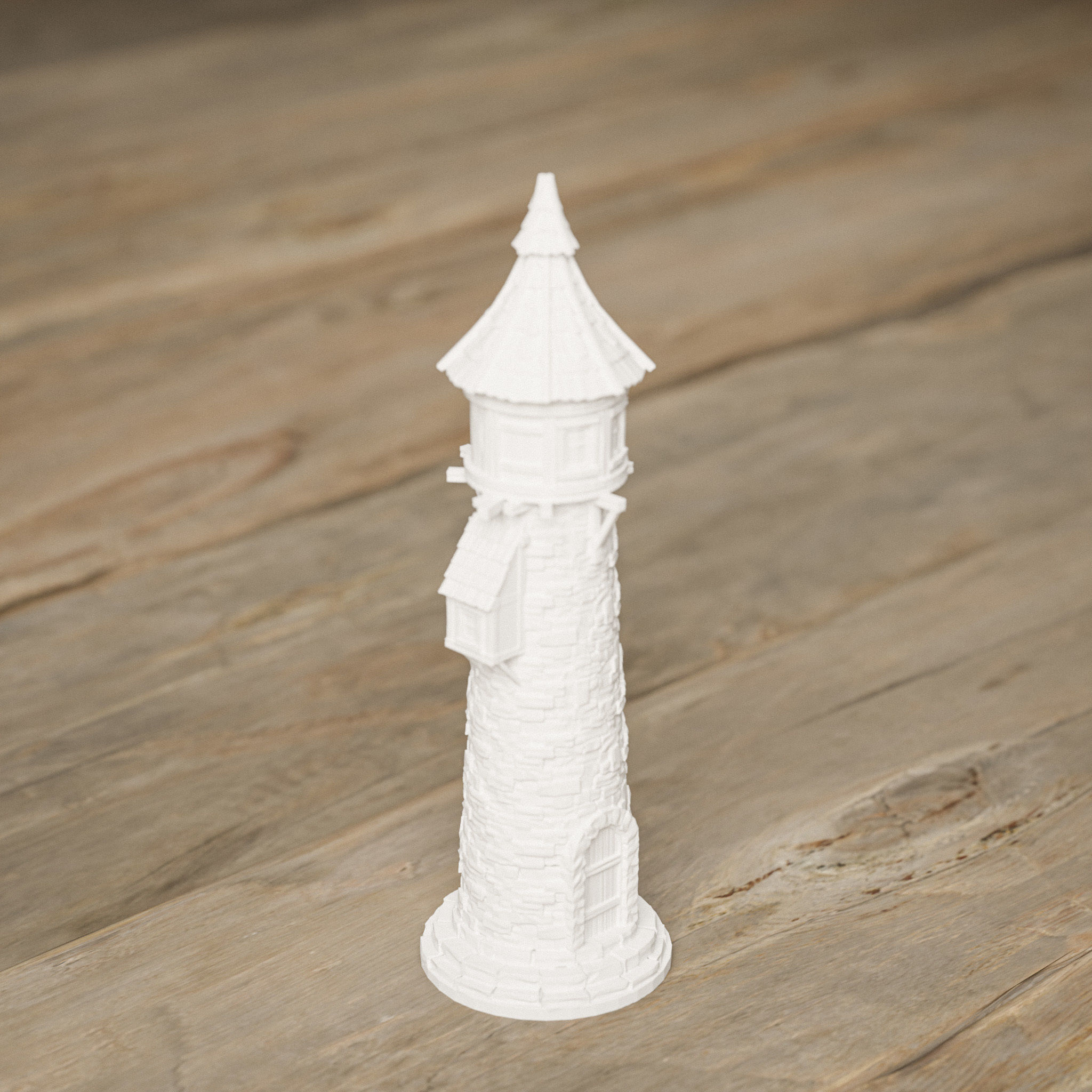 STYLIZED MEDIEVAL BUILDING PRINTABLE PACK 3D print model_44