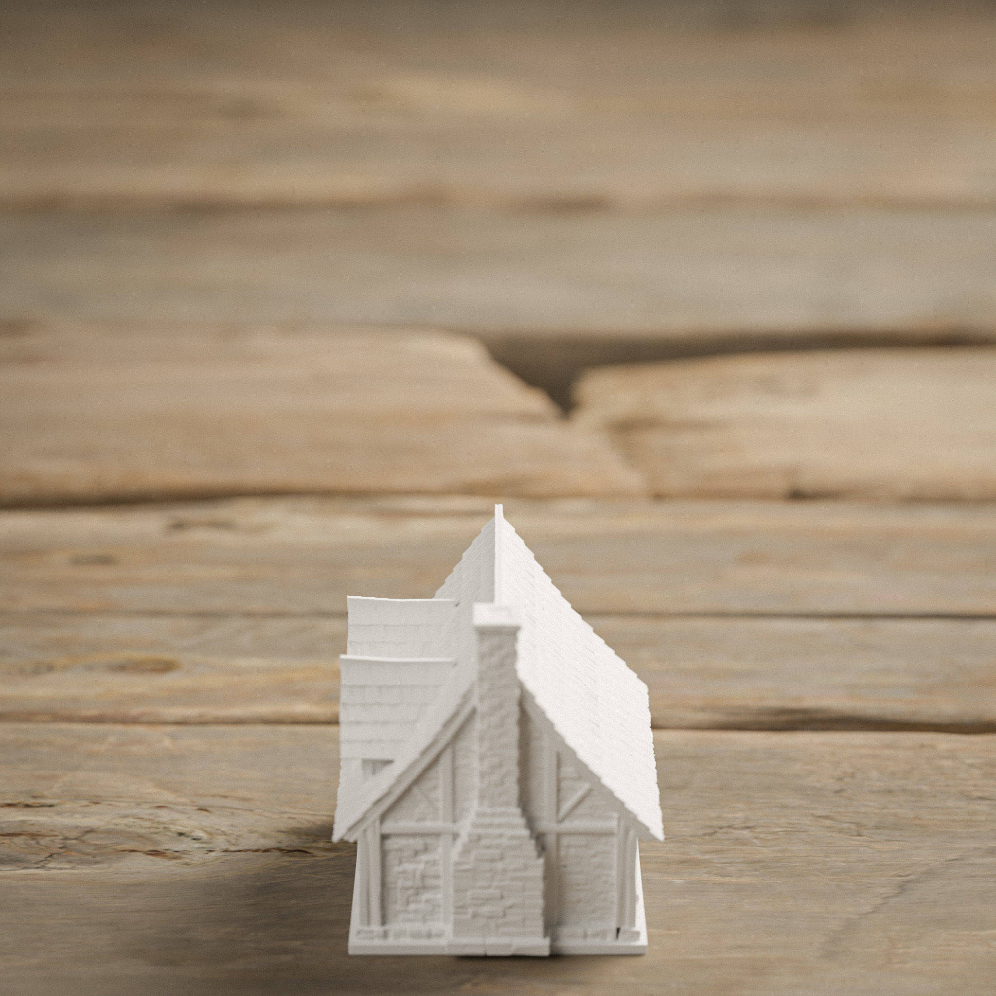 STYLIZED MEDIEVAL BUILDING PRINTABLE PACK 3D print model_20