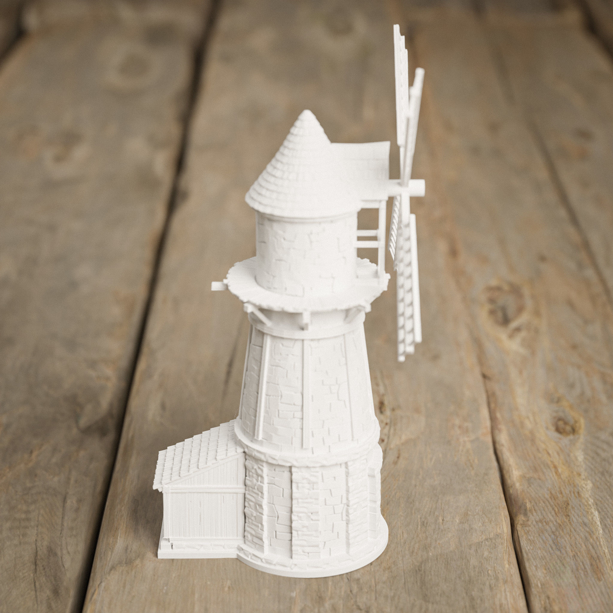 STYLIZED MEDIEVAL BUILDING PRINTABLE PACK 3D print model_50