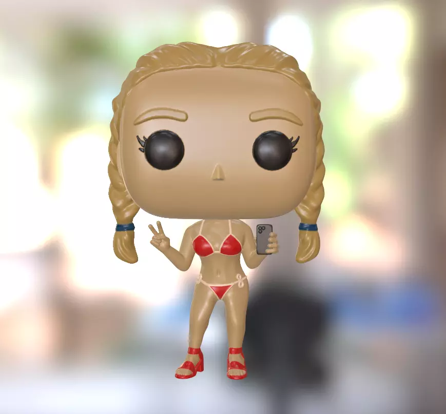 Funko Mujer Bikini 3D print model