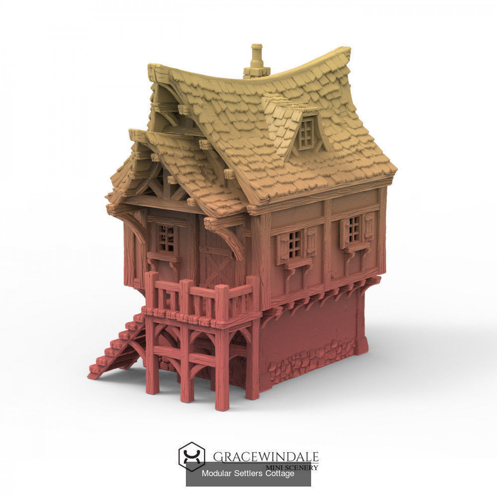 Town Buildings 3D Model Collection_20
