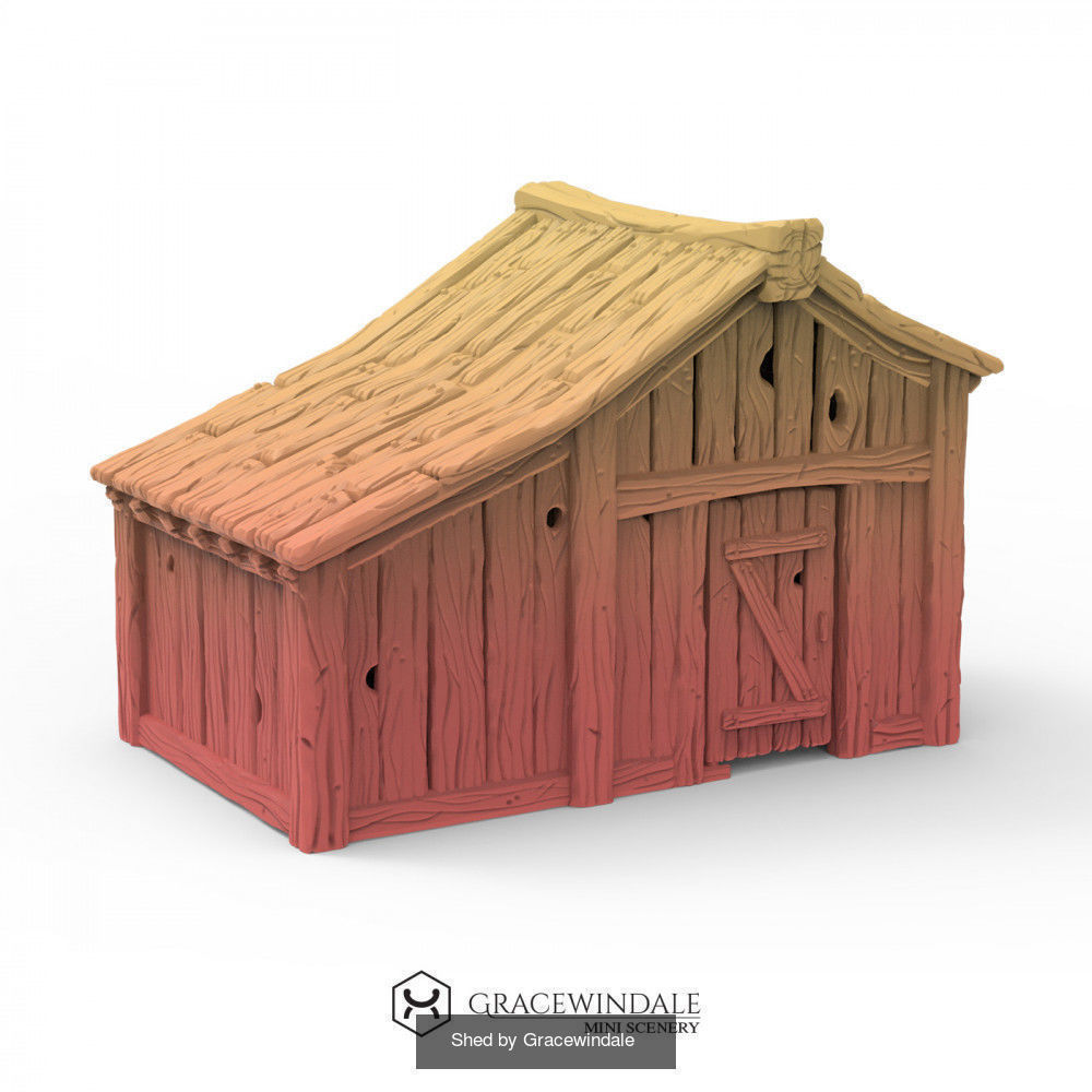 Town Buildings 3D Model Collection_8