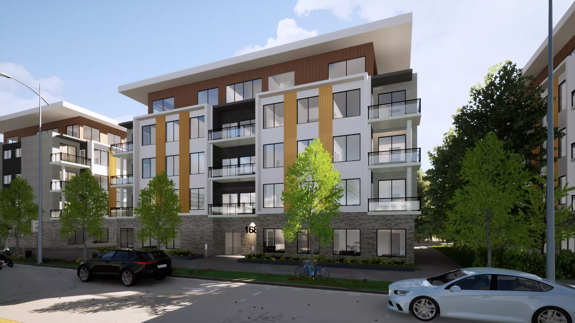 Low-Rise Condominium Revit and Twinmotion 3D model_0