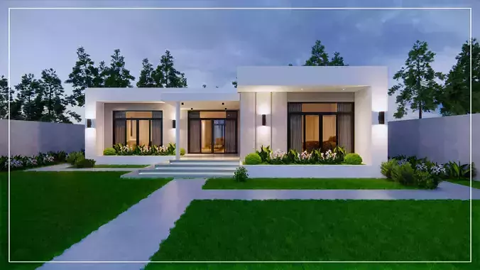 Modern Villa design 12mx14m