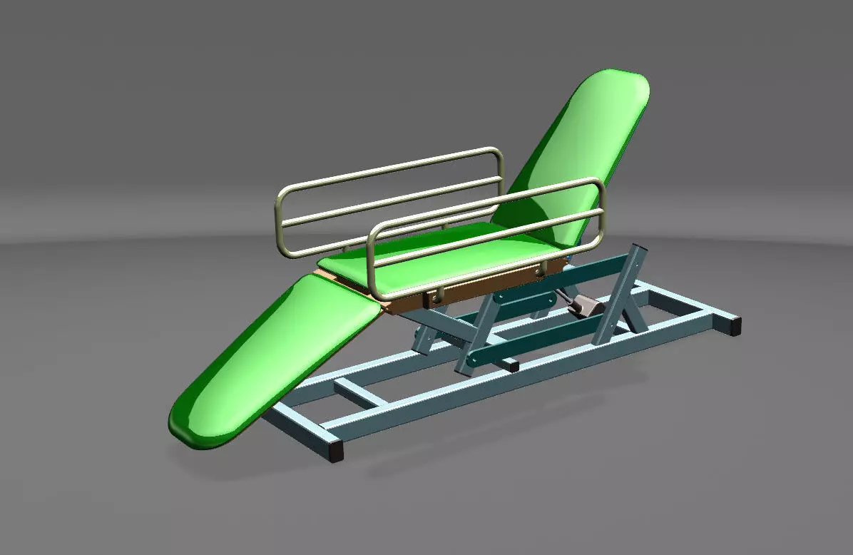 Mechanical Structure and Motion Simulation of Livable Seats 3D model