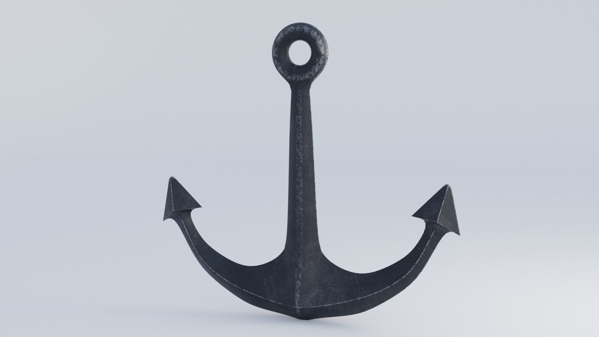 Anchors 4K Low-poly 3D model_3