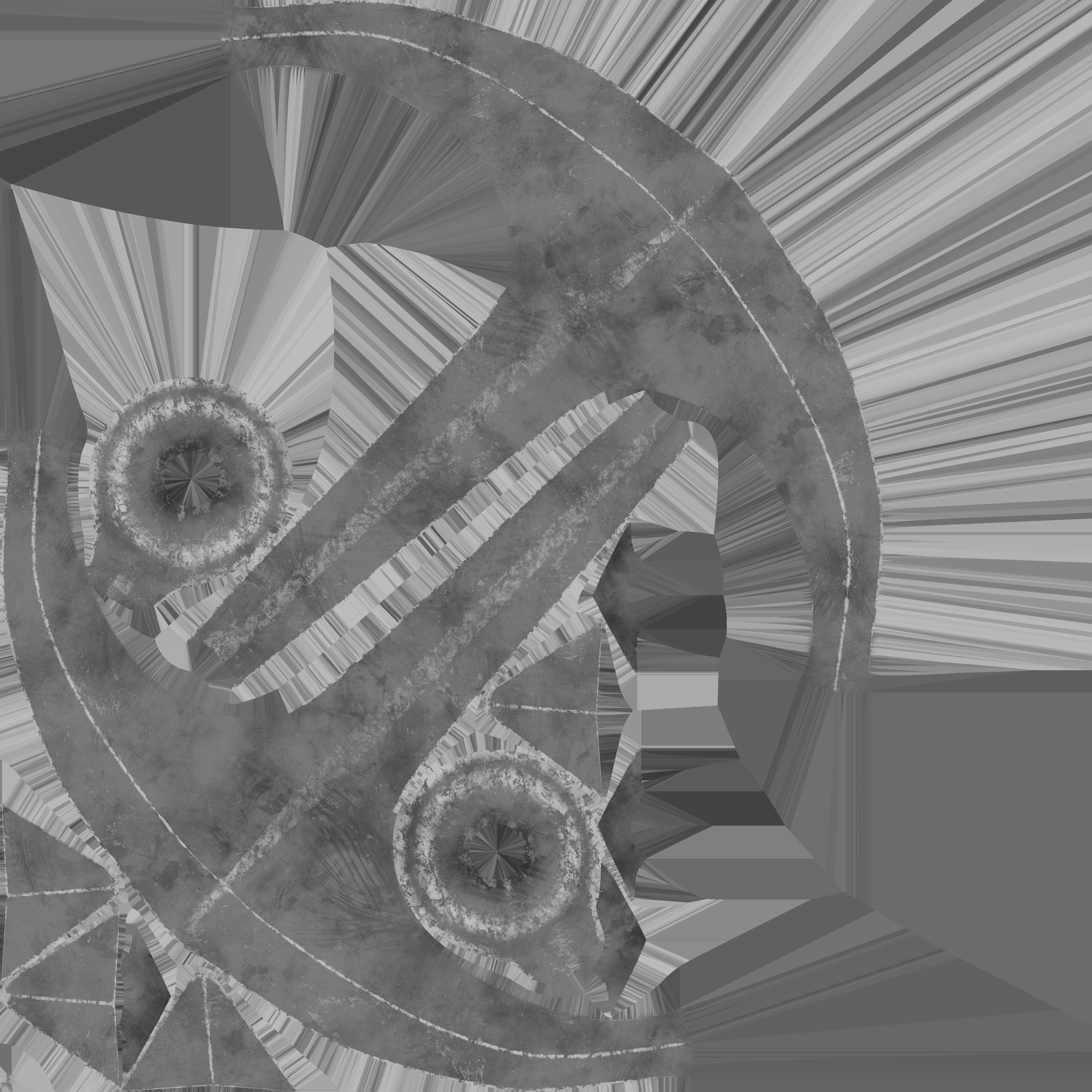 Anchors 4K Low-poly 3D model_9