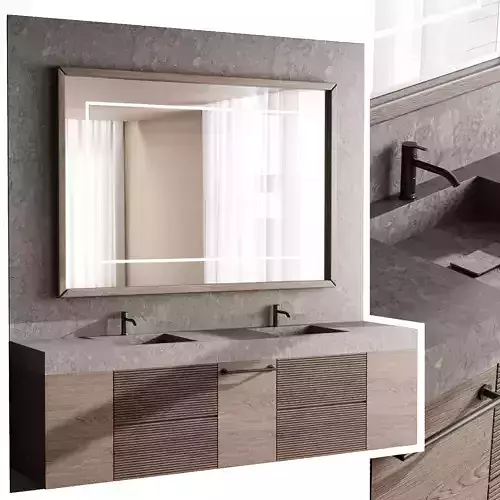 Bathroom furniture by inbani faucet set 77