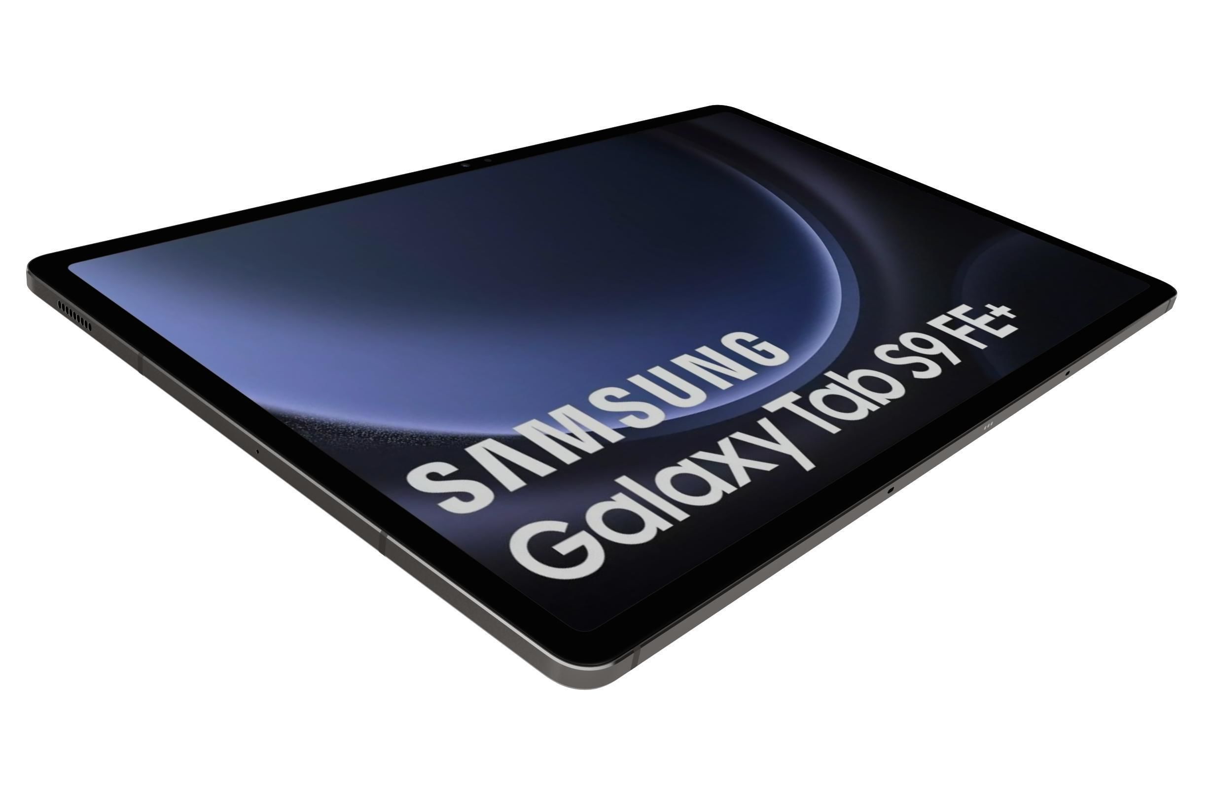 Samsung Galaxy Tab S9 FE Plus Gray 3D model_12