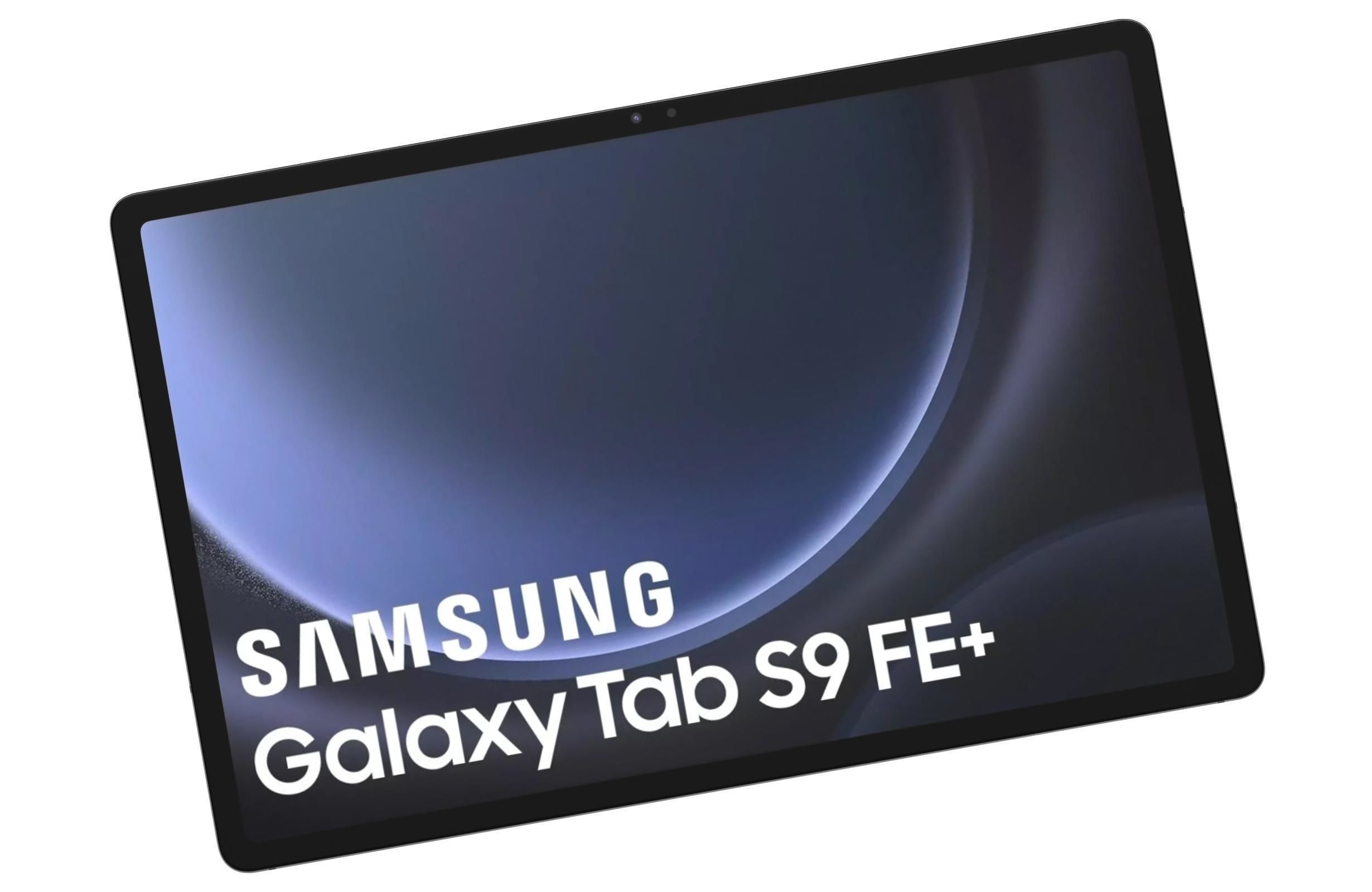 Samsung Galaxy Tab S9 FE Plus Gray 3D model_10