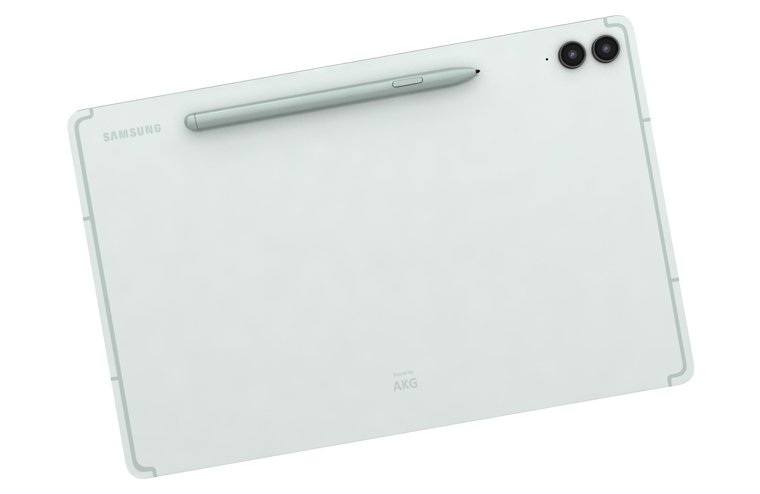 Samsung Galaxy Tab S9 FE Plus Green 3D model_11