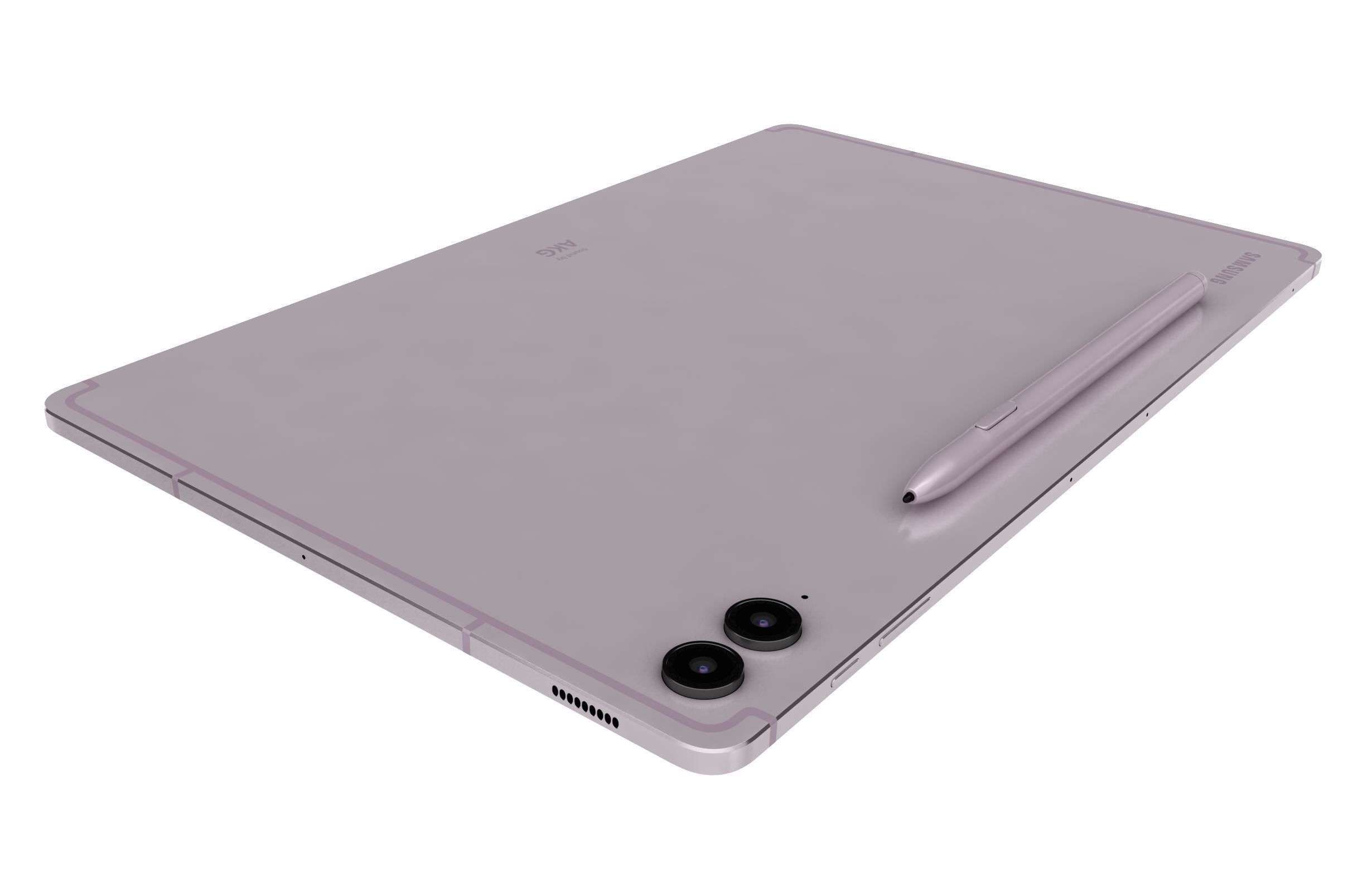 Samsung Galaxy Tab S9 FE Plus Pink 3D model_15