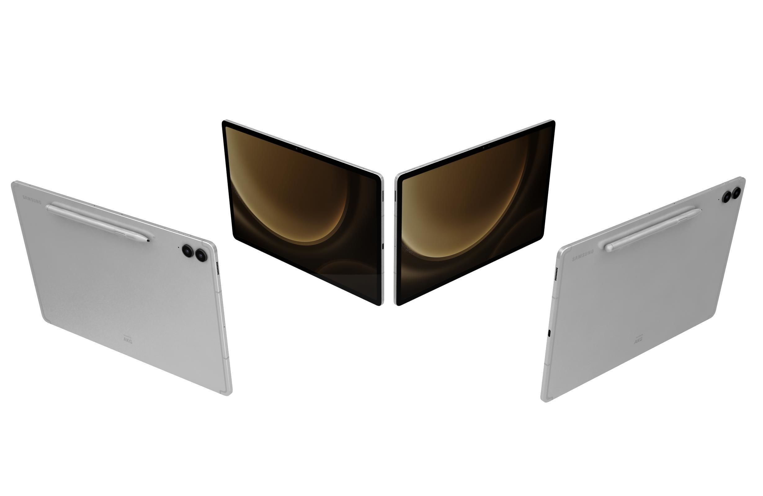 Samsung Galaxy Tab S9 FE Plus All Colors 3D model_36