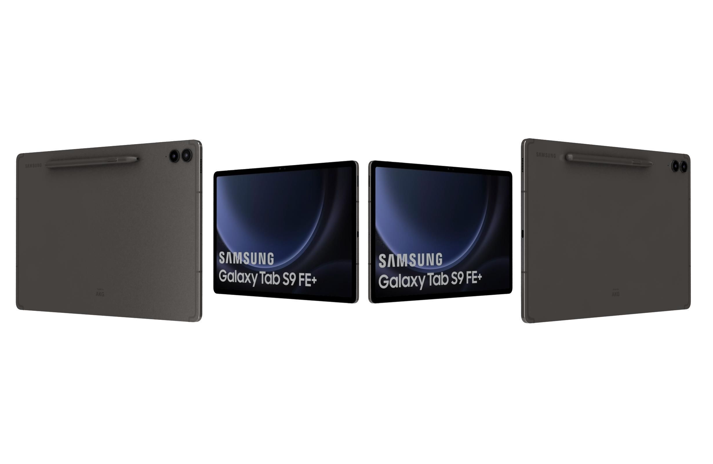 Samsung Galaxy Tab S9 FE Plus All Colors 3D model_34