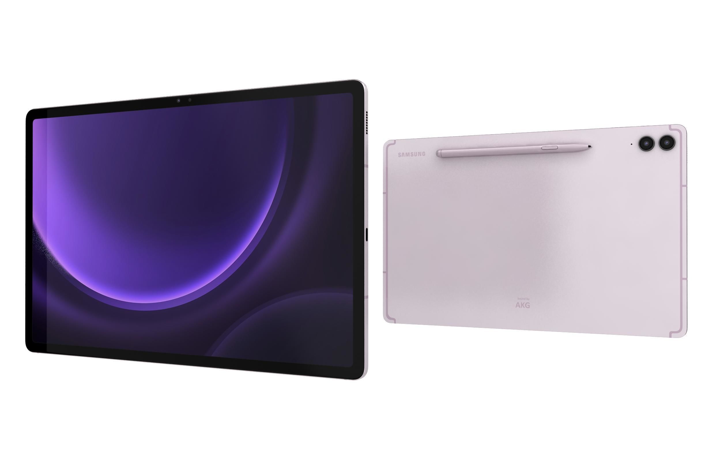 Samsung Galaxy Tab S9 FE Plus All Colors 3D model_11