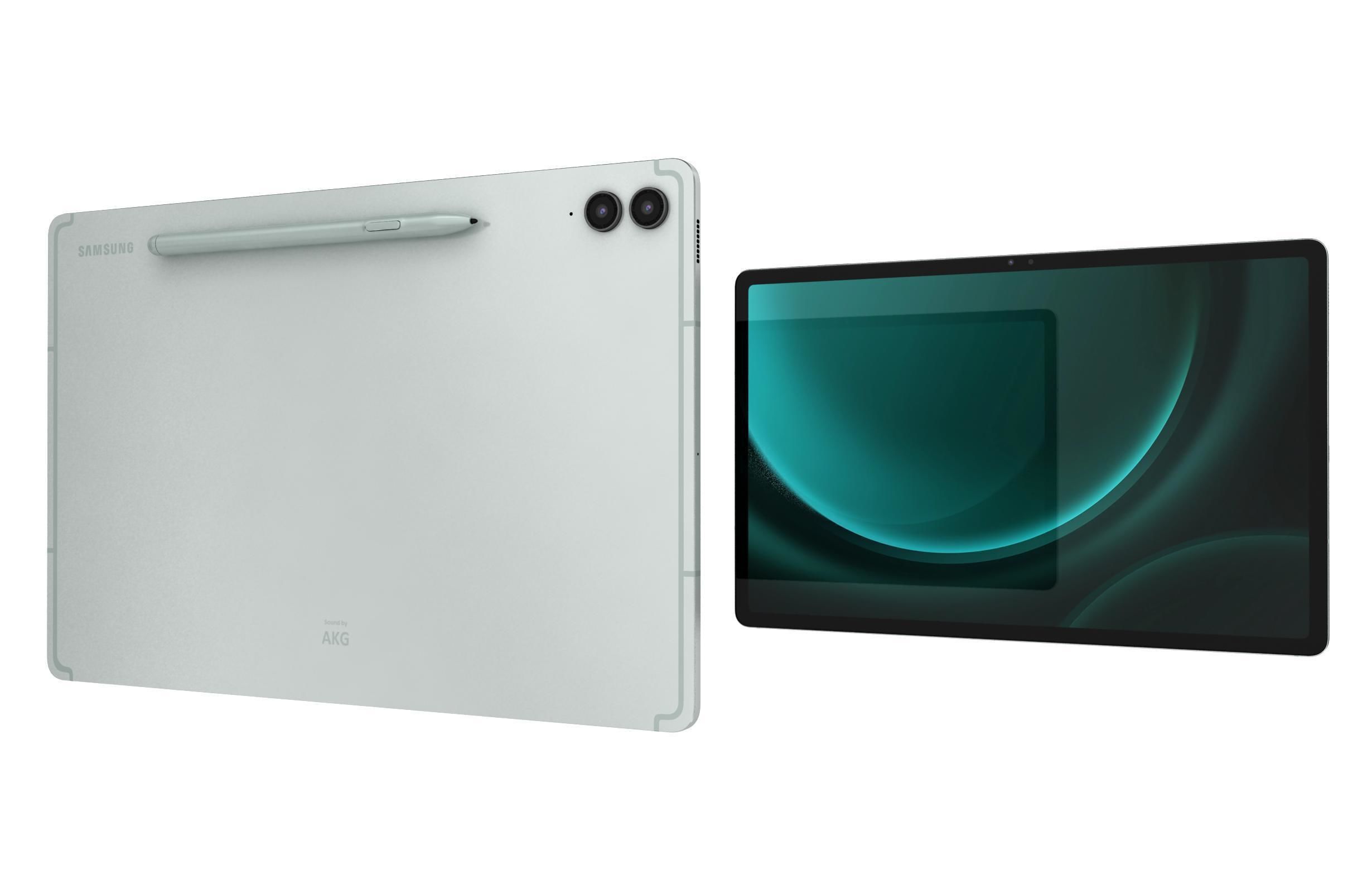 Samsung Galaxy Tab S9 FE Plus All Colors 3D model_26