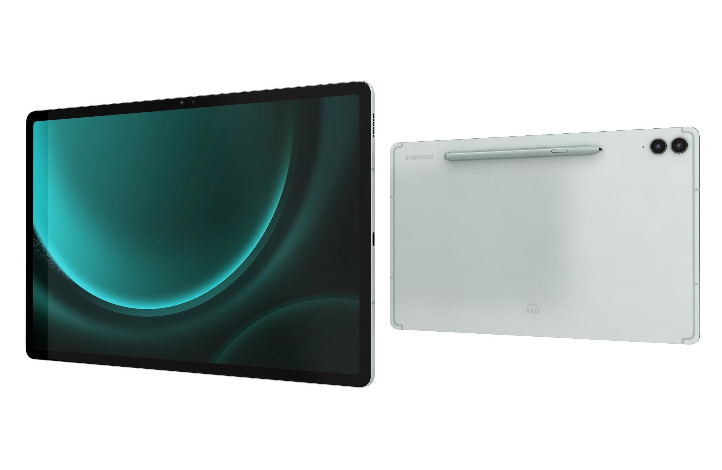 Samsung Galaxy Tab S9 FE Plus All Colors 3D model_25