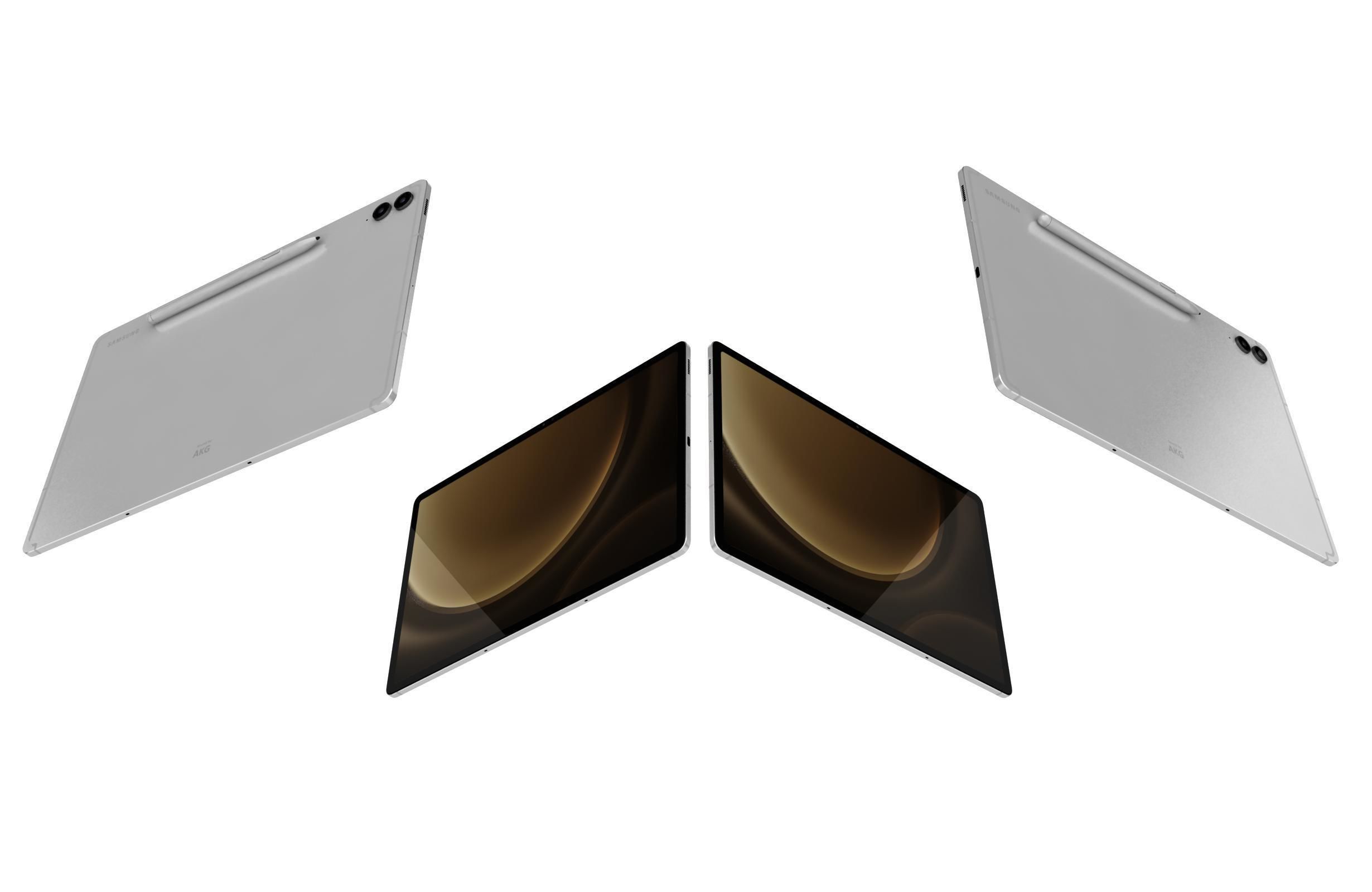 Samsung Galaxy Tab S9 FE Plus All Colors 3D model_38