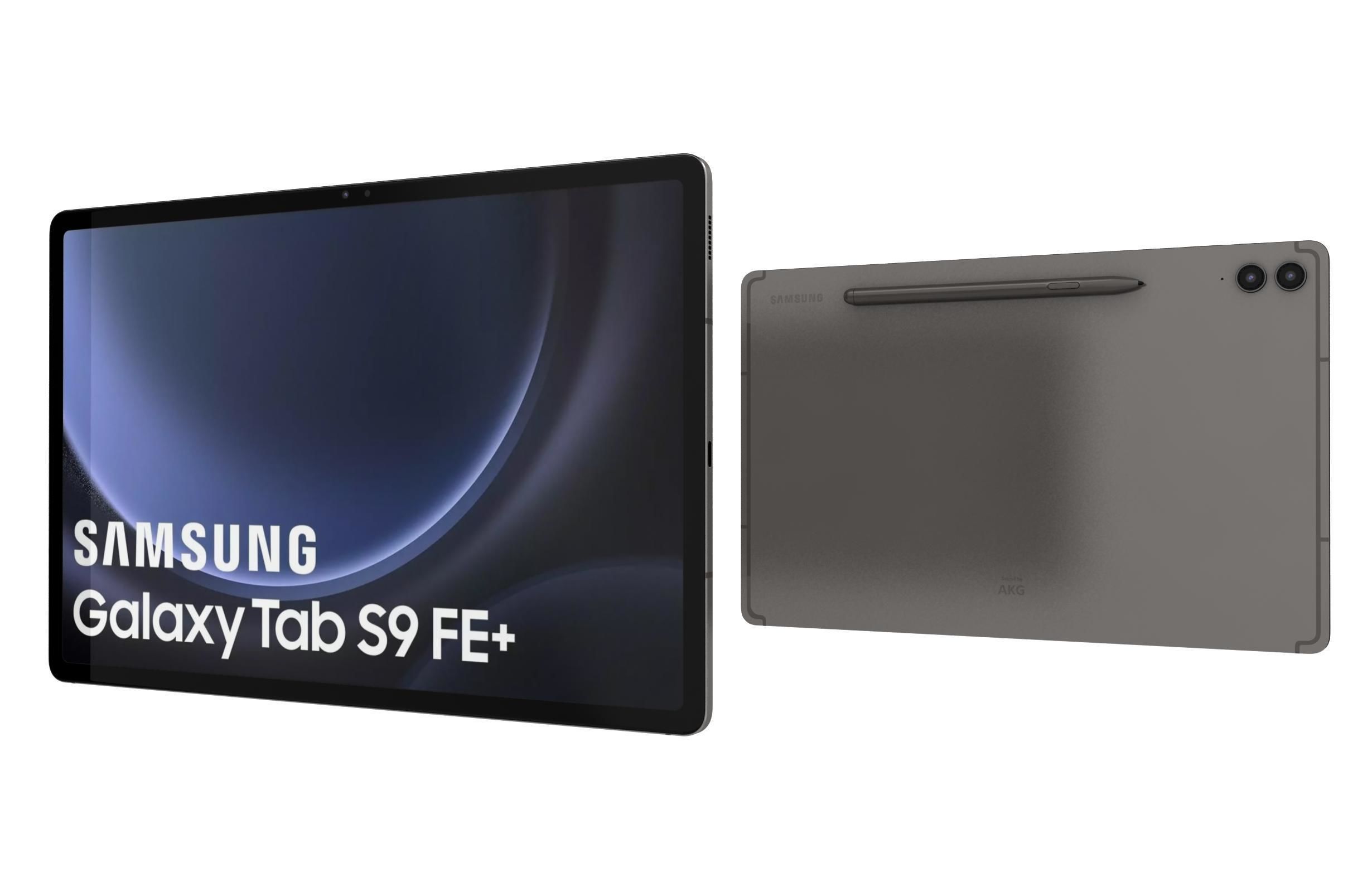 Samsung Galaxy Tab S9 FE Plus All Colors 3D model_45