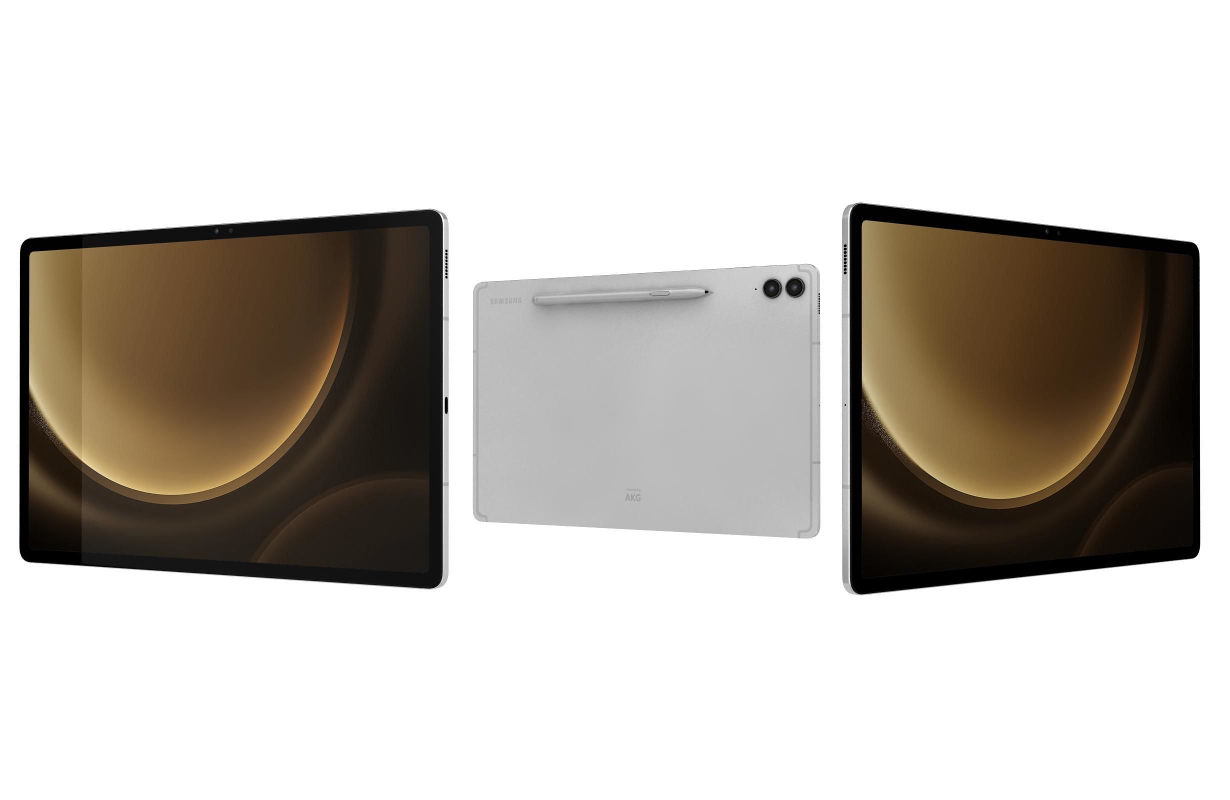 Samsung Galaxy Tab S9 FE Plus All Colors 3D model_31