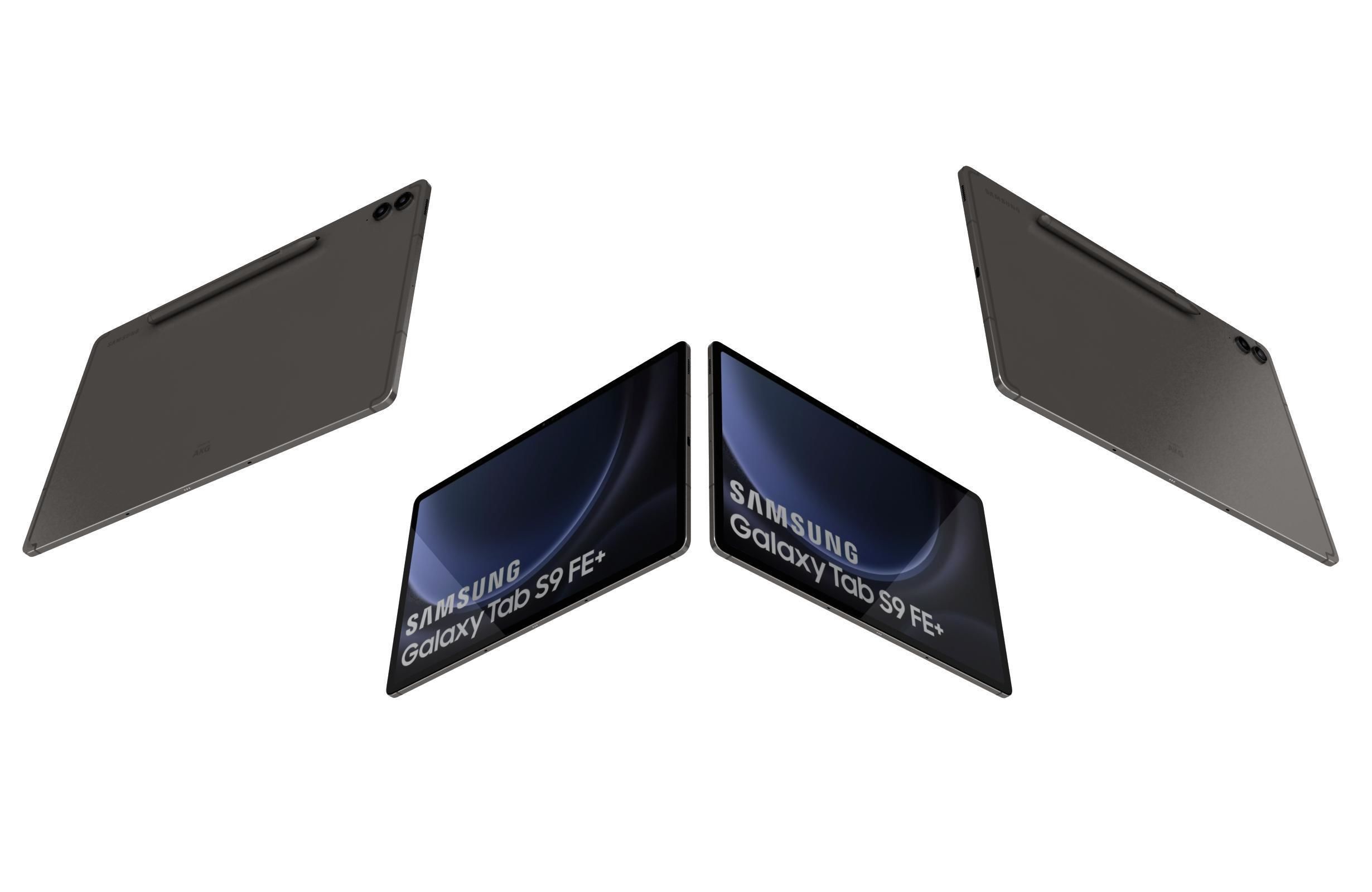 Samsung Galaxy Tab S9 FE Plus All Colors 3D model_48