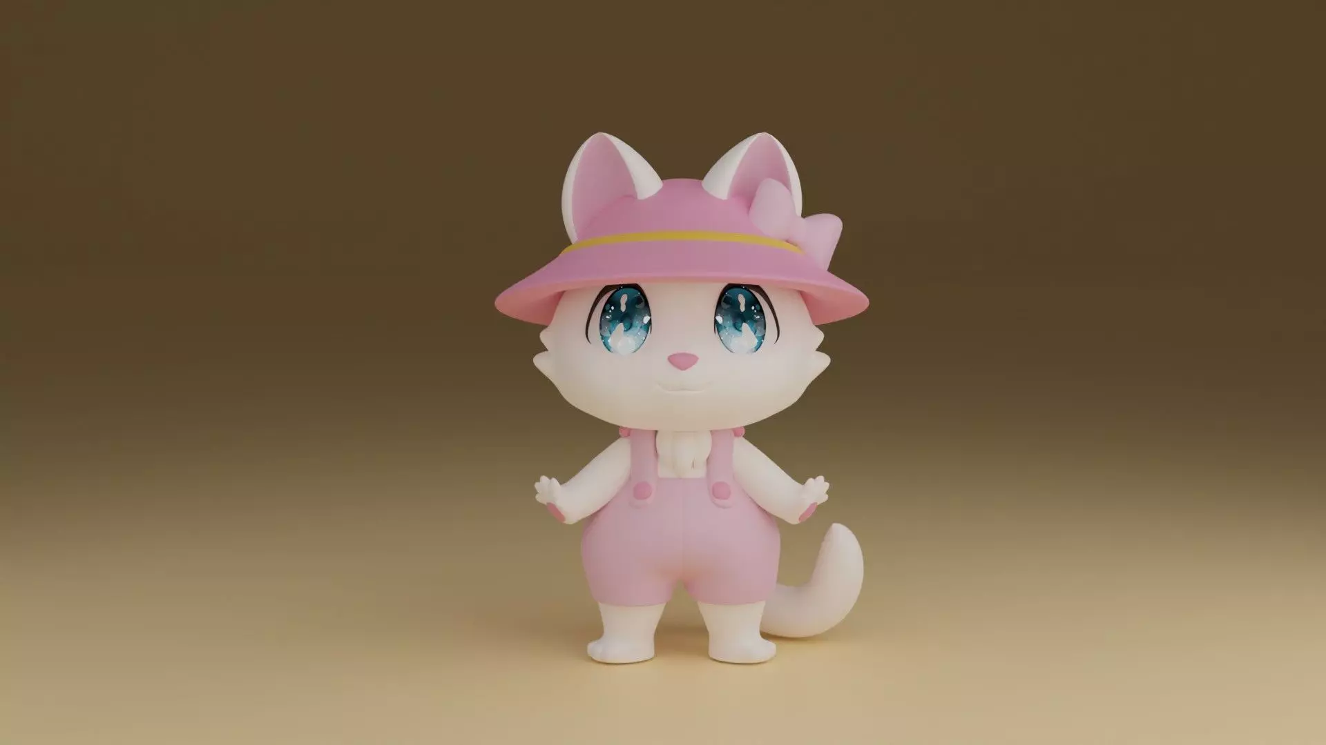 kitty 3D print model
