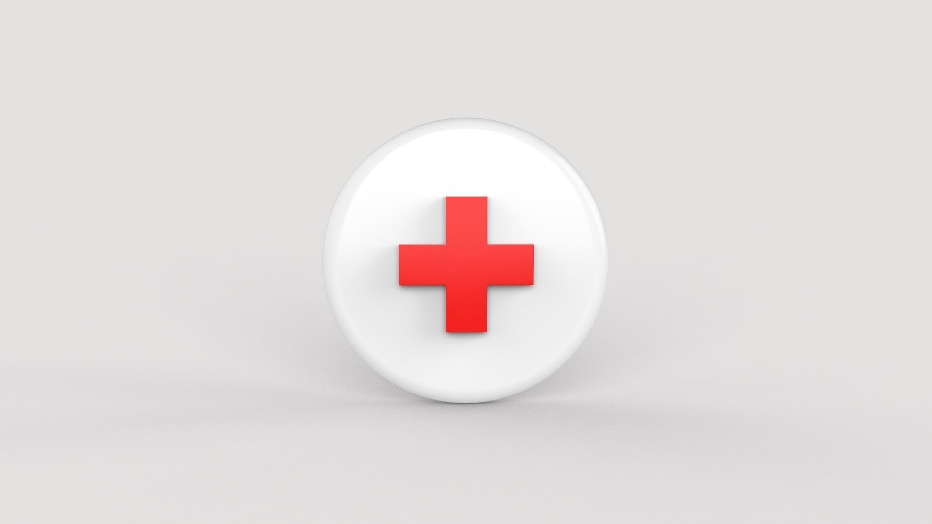 First Aid Icon v001 Free low-poly 3D model_14