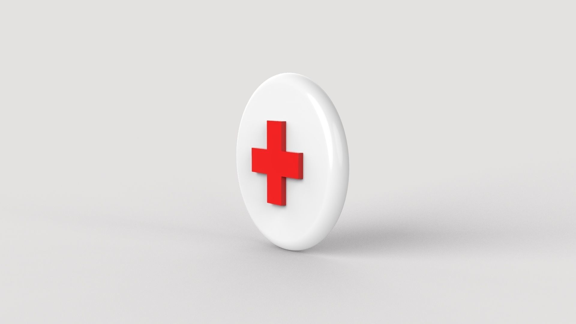 First Aid Icon v001 Free low-poly 3D model_16