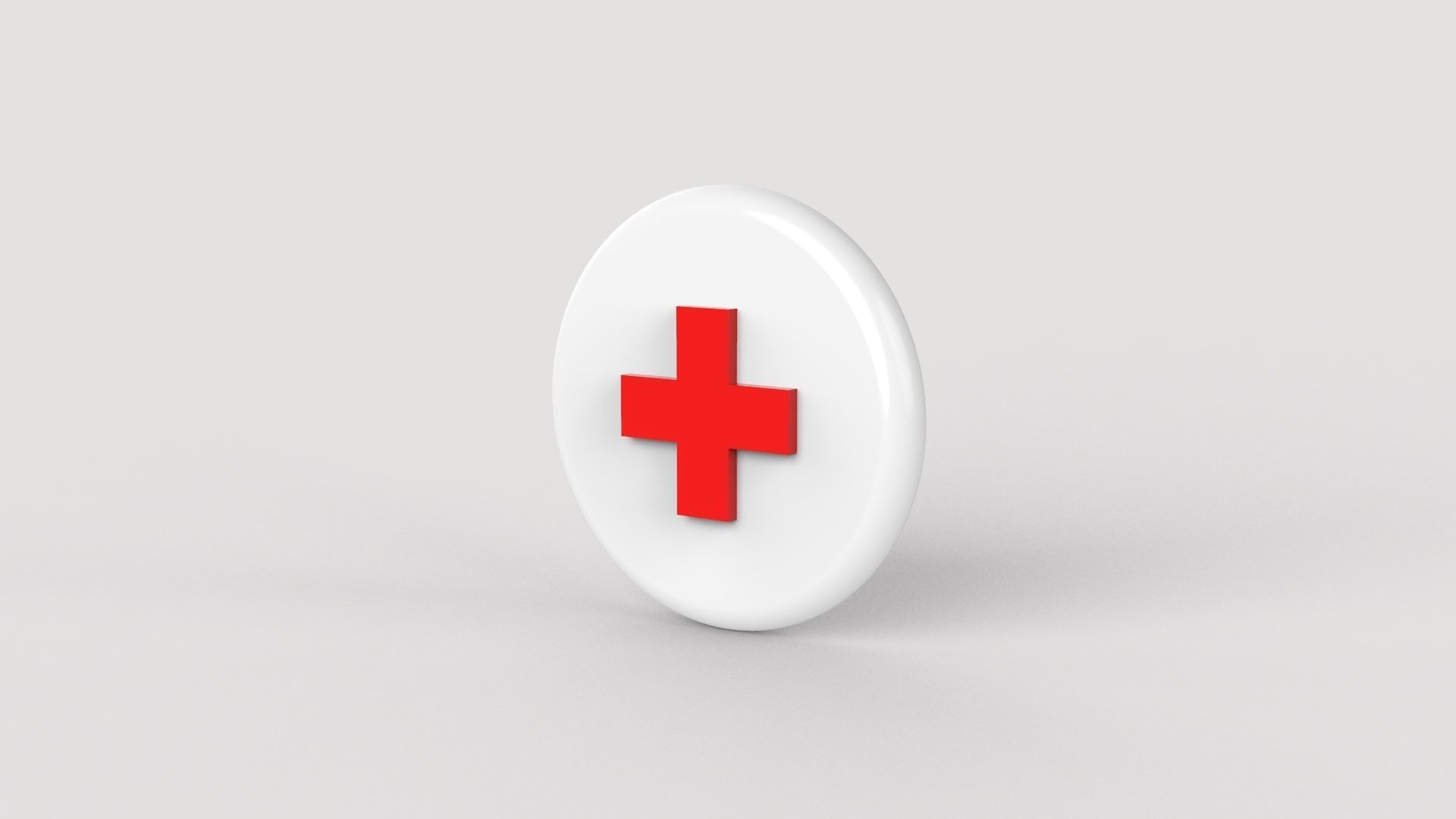 First Aid Icon v001 Free low-poly 3D model_15