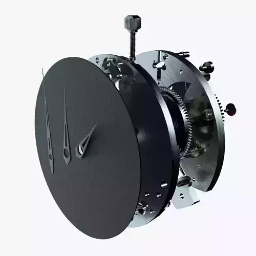 mechanical watch body 3D model